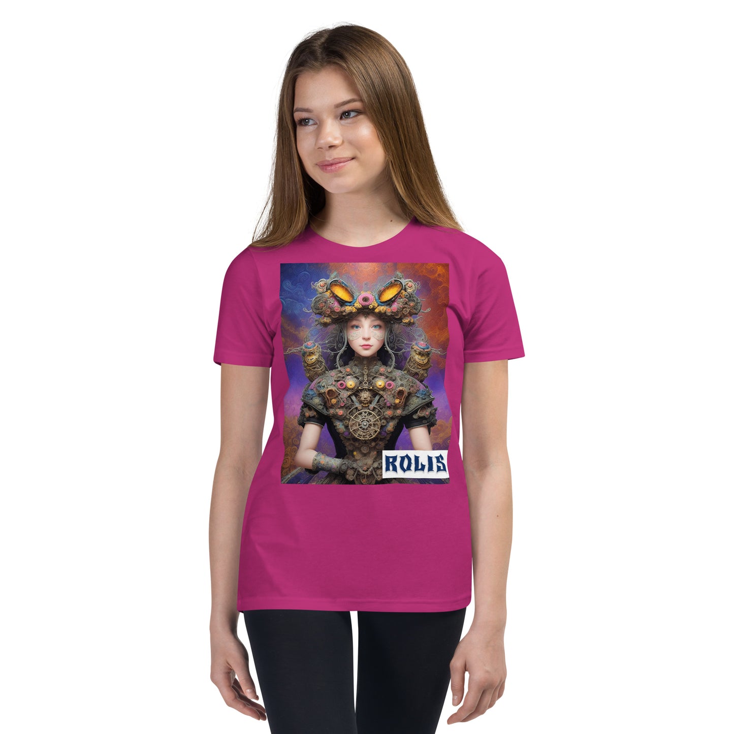 Youth Short Sleeve T-Shirt. Collection - ROLIS, Design - ANDRBEL STUDIO