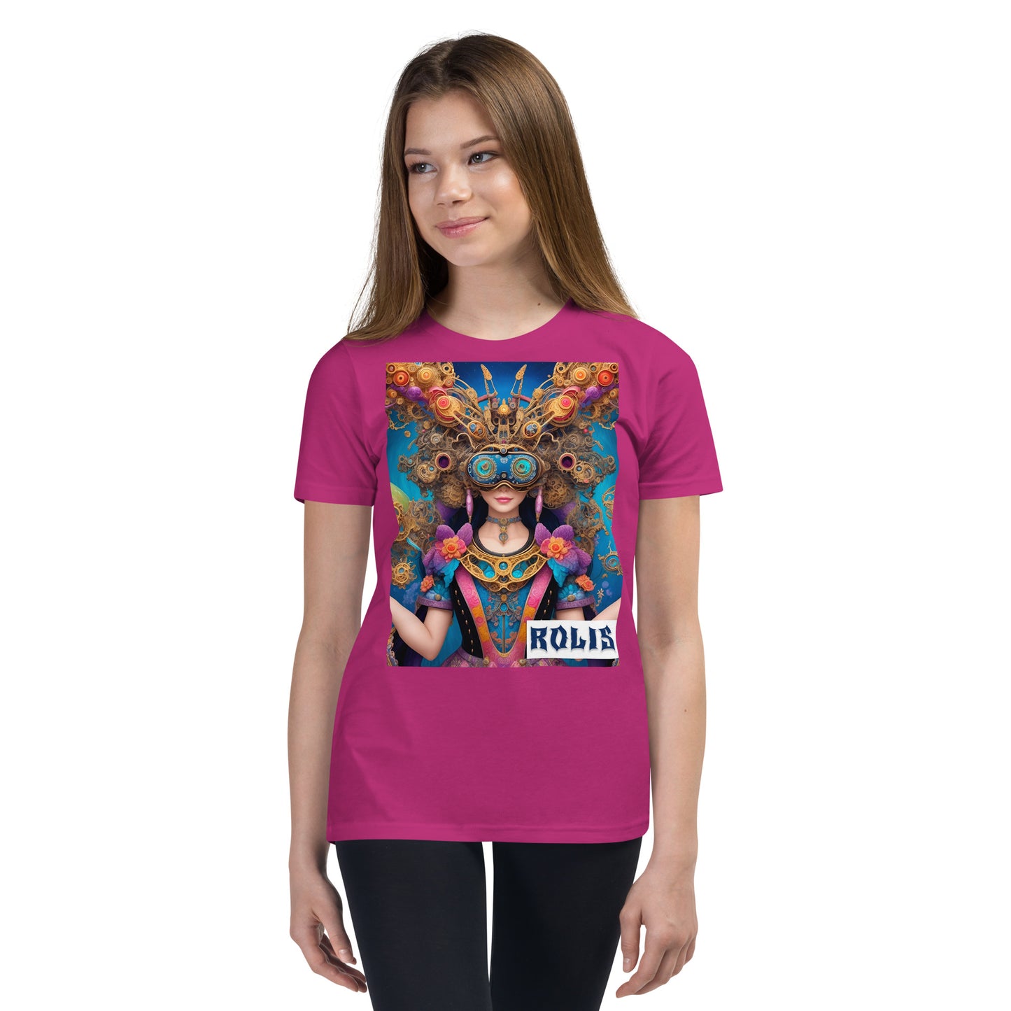 Youth Short Sleeve T-Shirt. Collection - ROLIS, Design - ANDRBEL STUDIO
