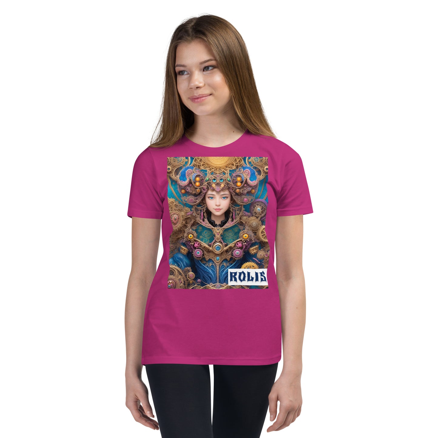 Youth Short Sleeve T-Shirt. Collection - ROLIS, Design - ANDRBEL STUDIO