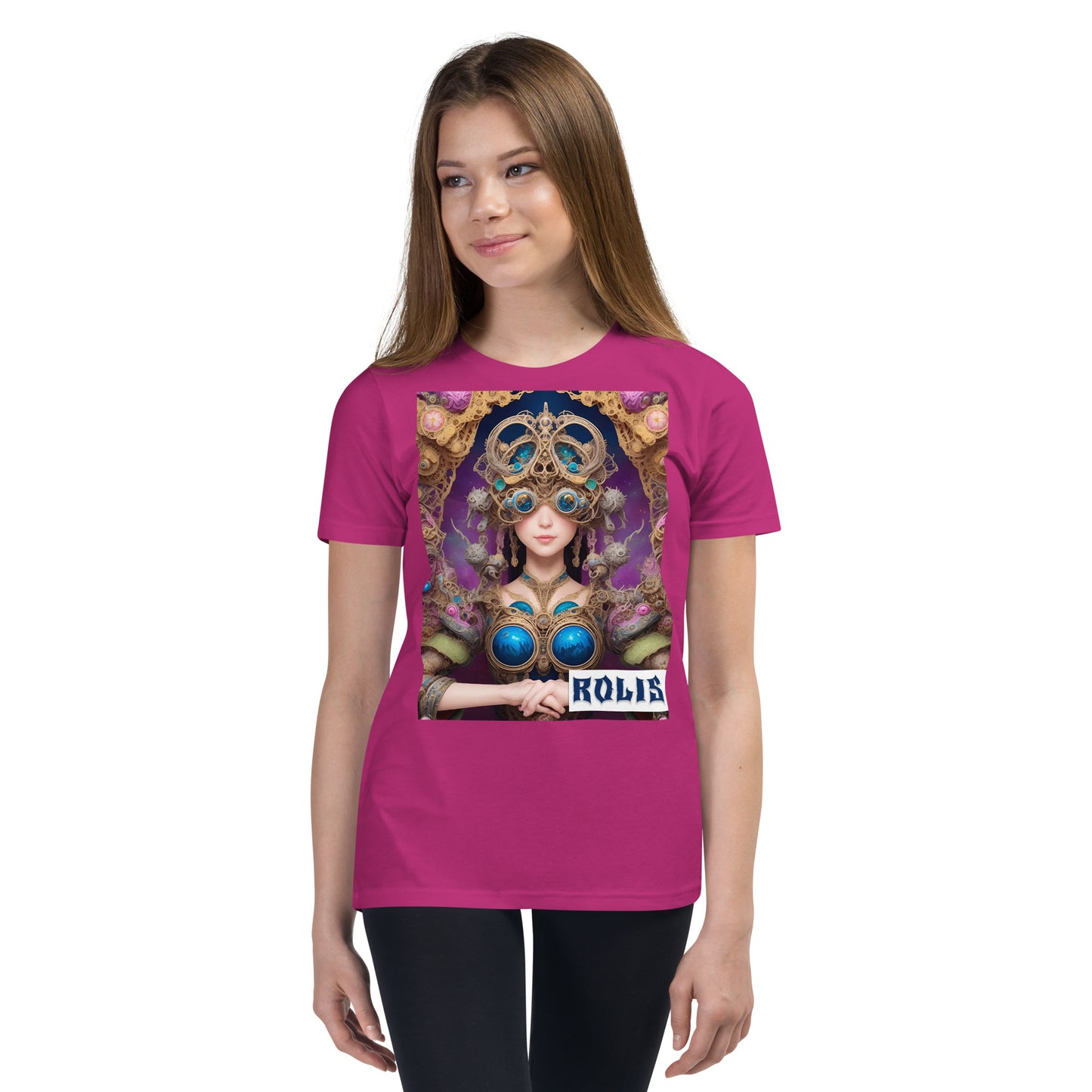 Youth Short Sleeve T-Shirt. Collection - ROLIS, Design - ANDRBEL STUDIO