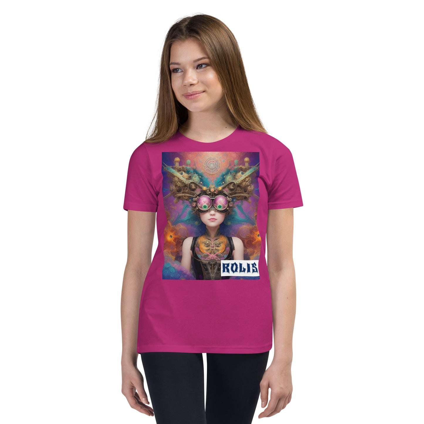 Youth Short Sleeve T-Shirt. Collection - ROLIS, Design - ANDRBEL STUDIO