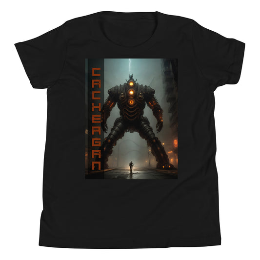 Youth Short Sleeve T-Shirt. Collection - Cachergan, Design - ANDRBEL STUDIO