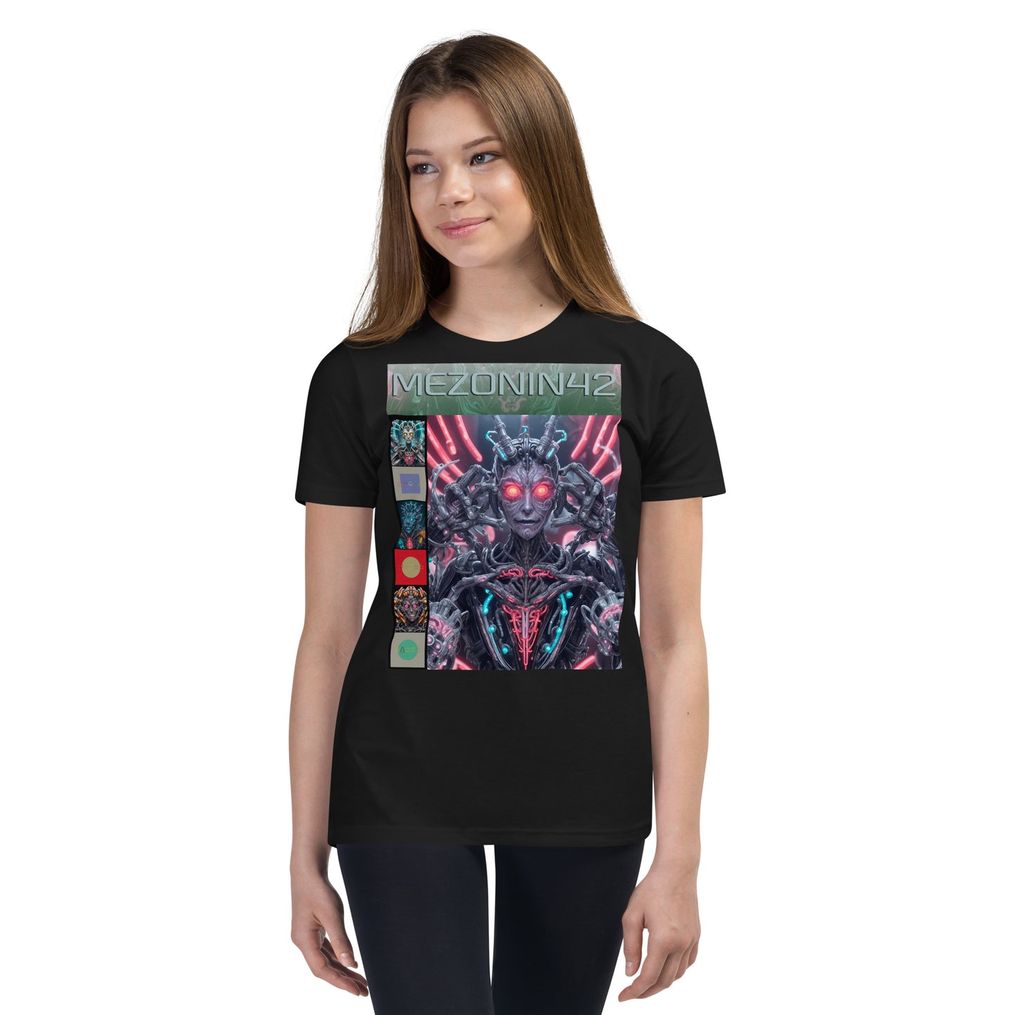 Youth Short Sleeve T-Shirt. Collection - MEZONIN 42, Design - ANDRBEL STUDIO