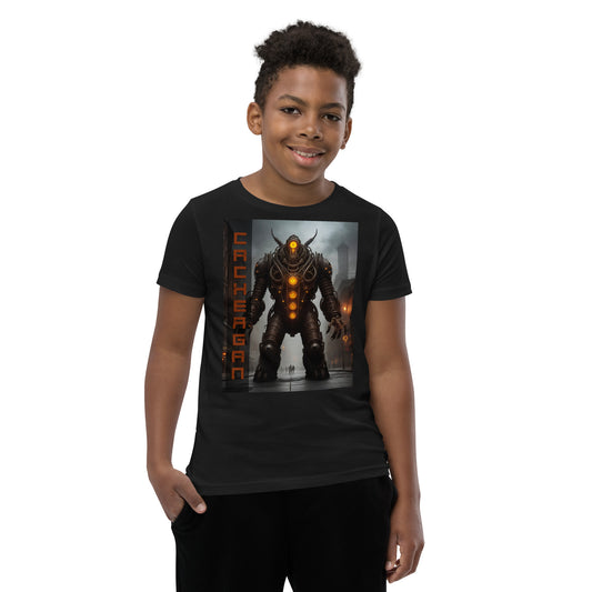 Youth Short Sleeve T-Shirt. Collection - Cachergan, Design - ANDRBEL STUDIO