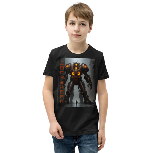 Youth Short Sleeve T-Shirt. Collection - Cachergan, Design - ANDRBEL STUDIO