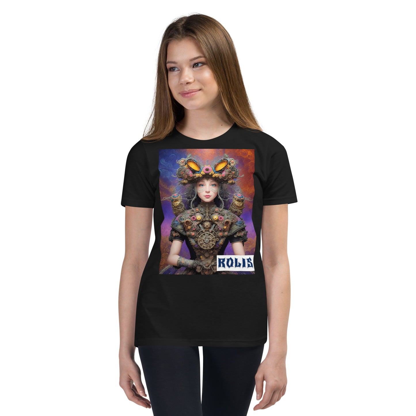 Youth Short Sleeve T-Shirt. Collection - ROLIS, Design - ANDRBEL STUDIO