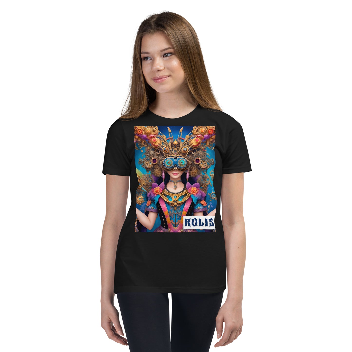 Youth Short Sleeve T-Shirt. Collection - ROLIS, Design - ANDRBEL STUDIO