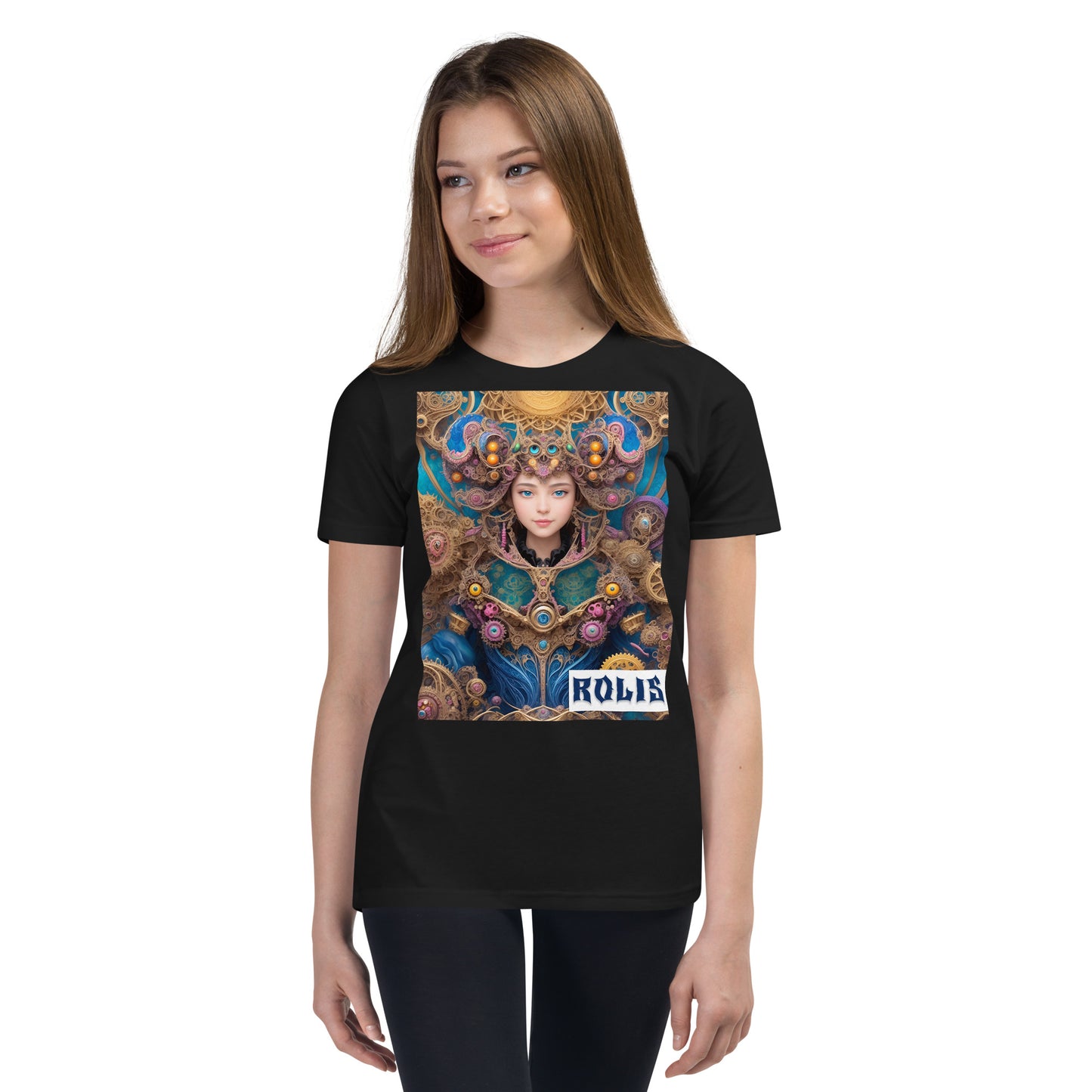 Youth Short Sleeve T-Shirt. Collection - ROLIS, Design - ANDRBEL STUDIO