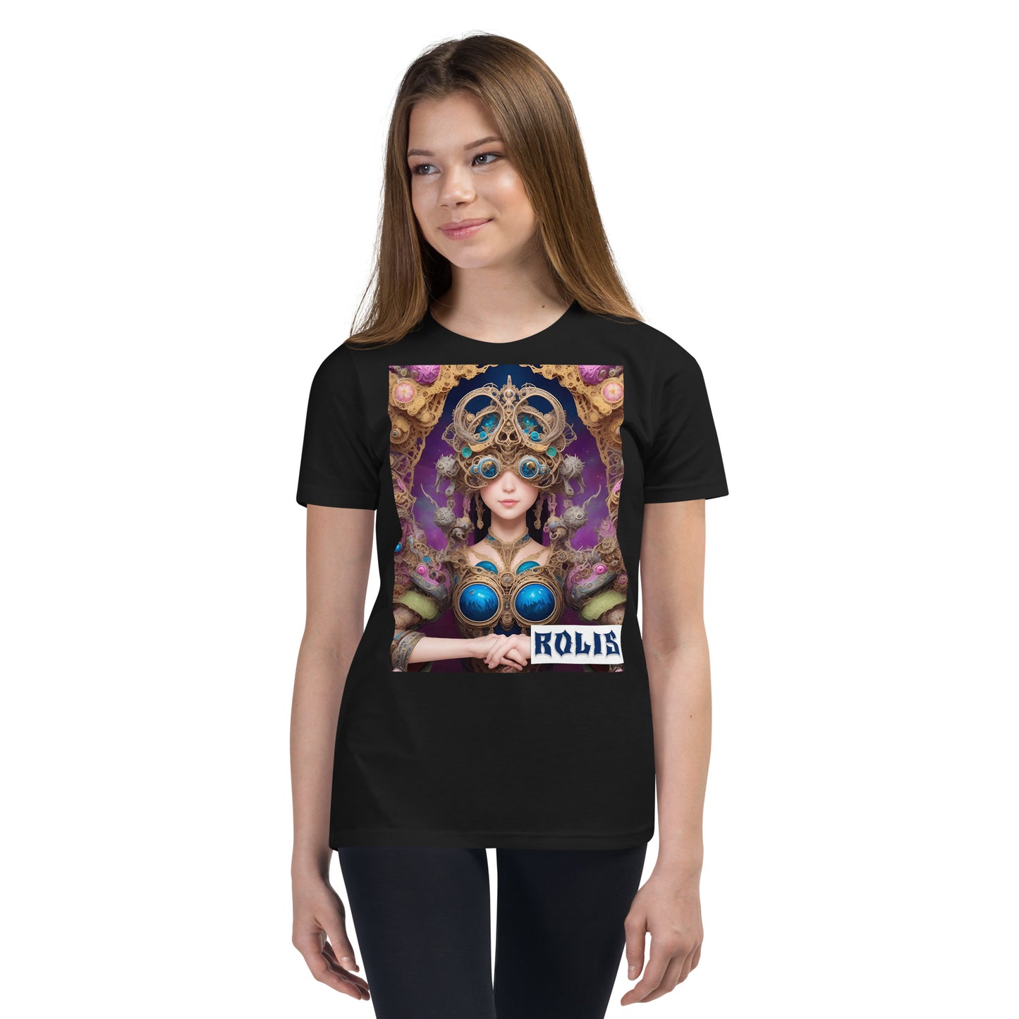 Youth Short Sleeve T-Shirt. Collection - ROLIS, Design - ANDRBEL STUDIO