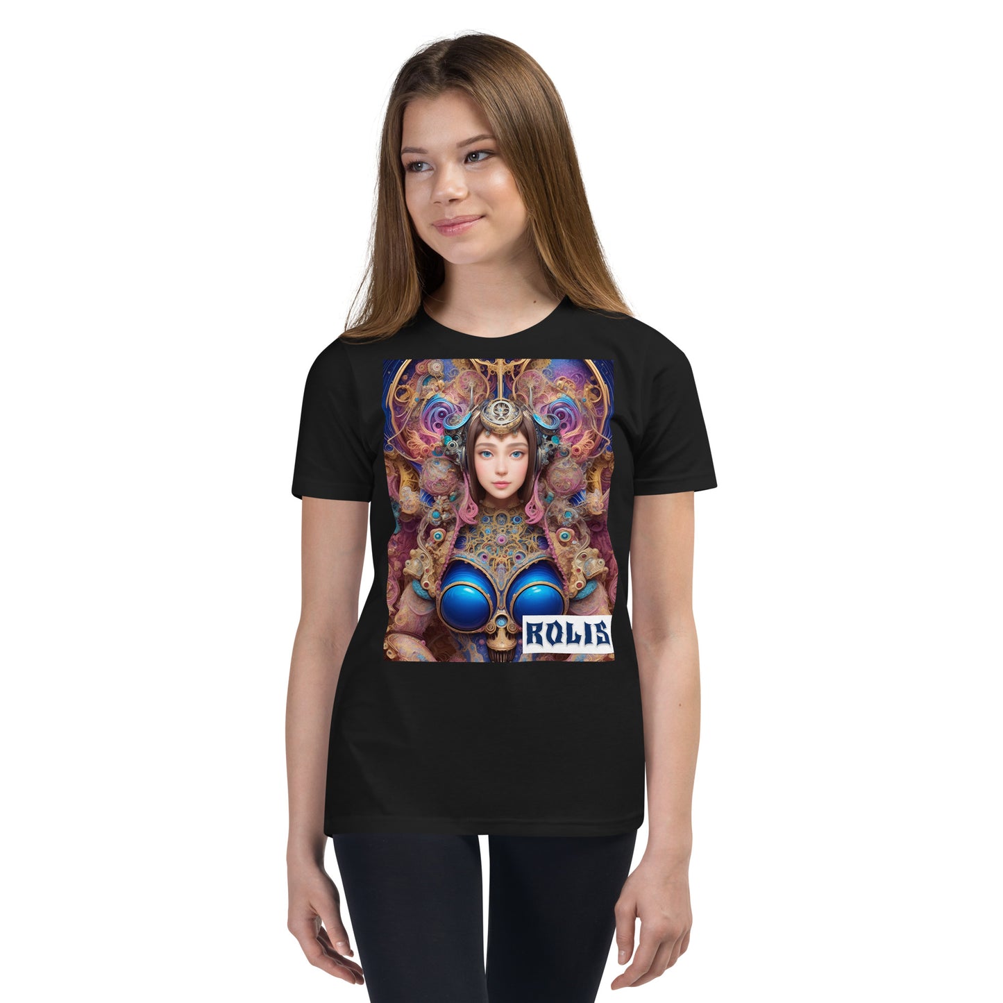 Youth Short Sleeve T-Shirt. Collection - ROLIS, Design - ANDRBEL STUDIO