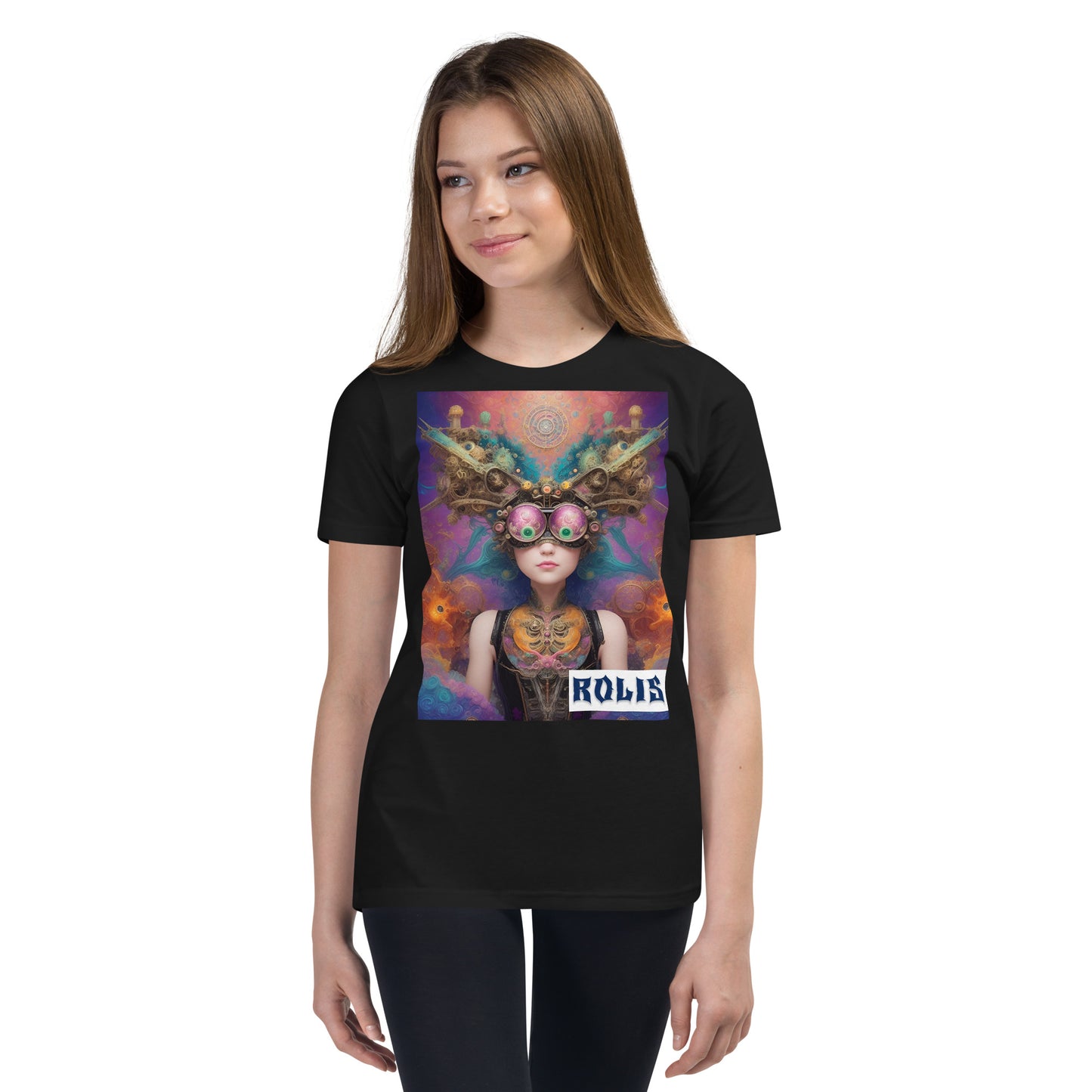 Youth Short Sleeve T-Shirt. Collection - ROLIS, Design - ANDRBEL STUDIO