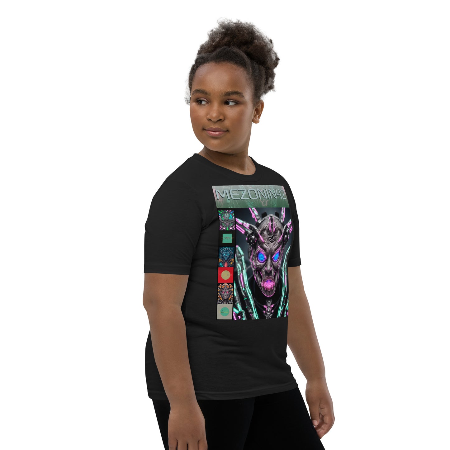 Youth Short Sleeve T-Shirt. Collection - MEZONIN 42, Design - ANDRBEL STUDIO