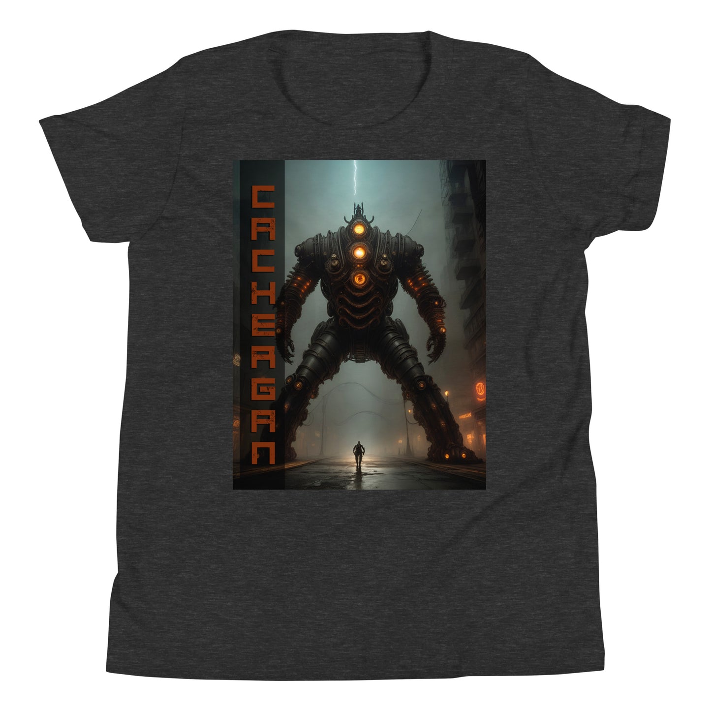 T-shirt a maniche corte per ragazzi. Collezione - Cachergan, Design - ANDRBEL STUDIO