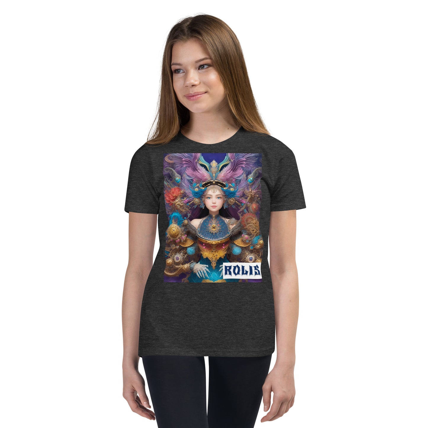 Youth Short Sleeve T-Shirt. Collection - ROLIS, Design - ANDRBEL STUDIO