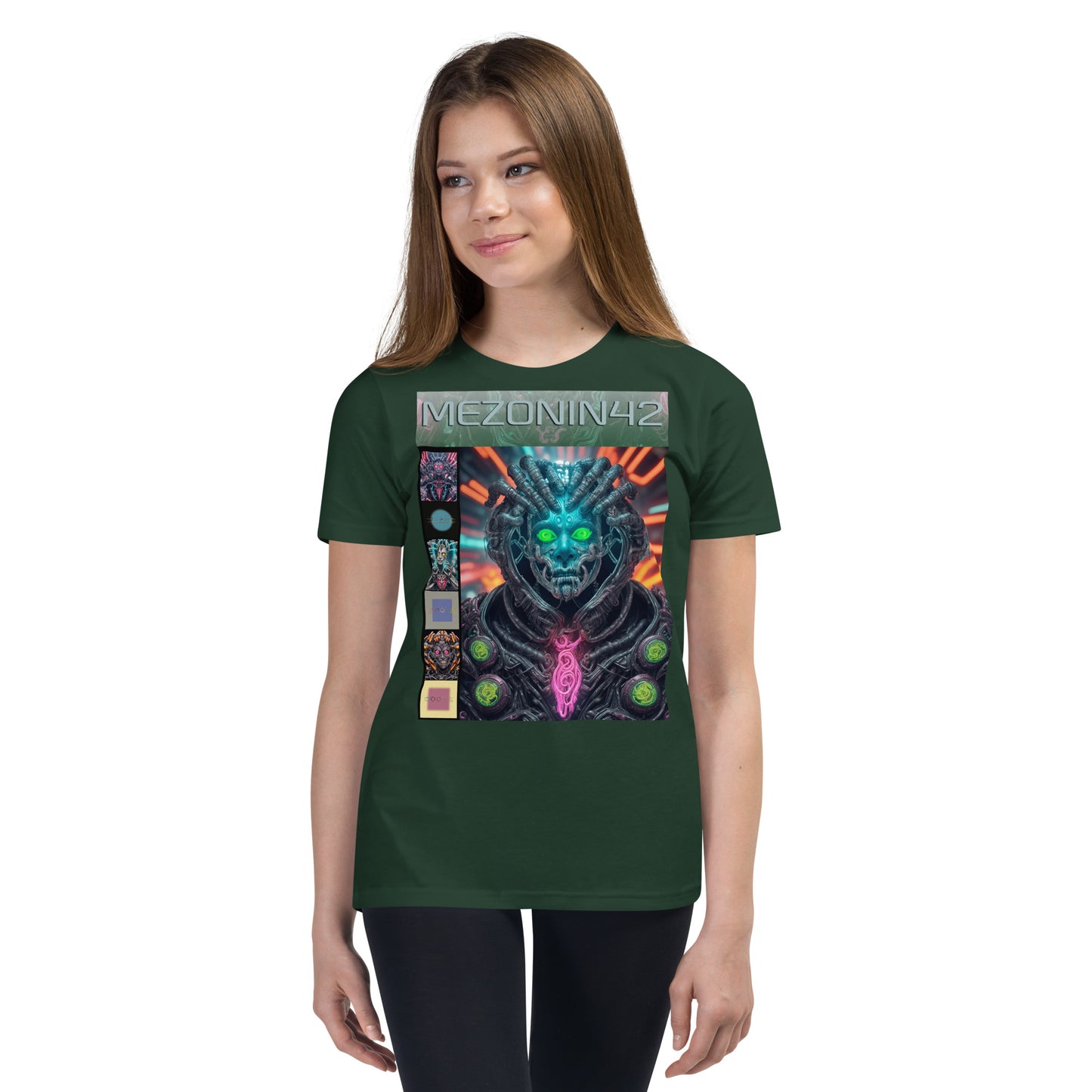 Youth Short Sleeve T-Shirt. Collection - MEZONIN 42, Design - ANDRBEL STUDIO