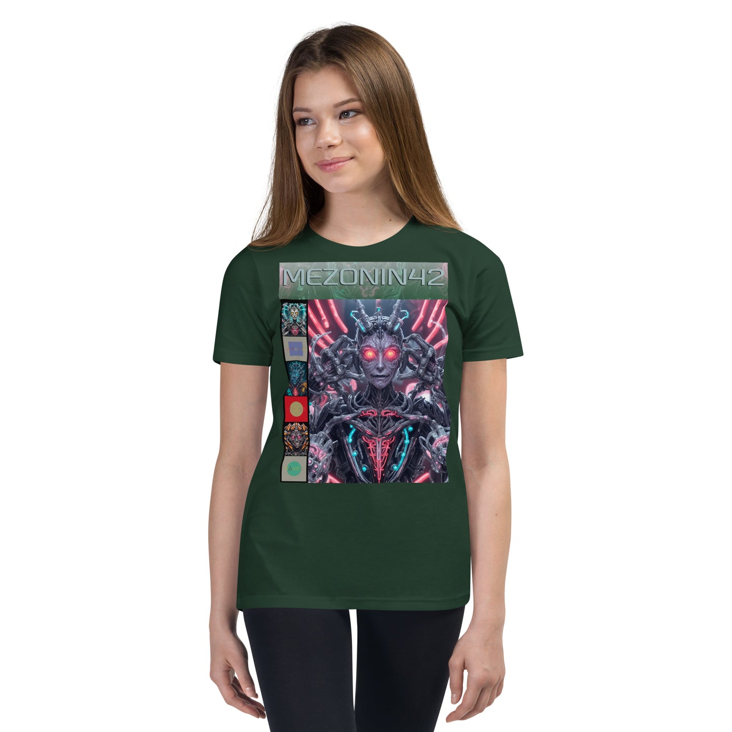 Youth Short Sleeve T-Shirt. Collection - MEZONIN 42, Design - ANDRBEL STUDIO