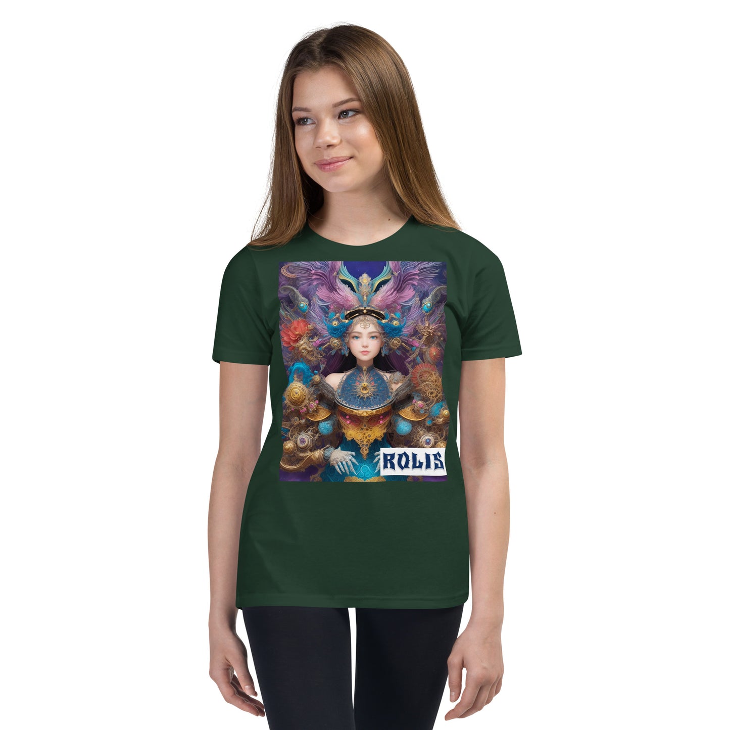Youth Short Sleeve T-Shirt. Collection - ROLIS, Design - ANDRBEL STUDIO