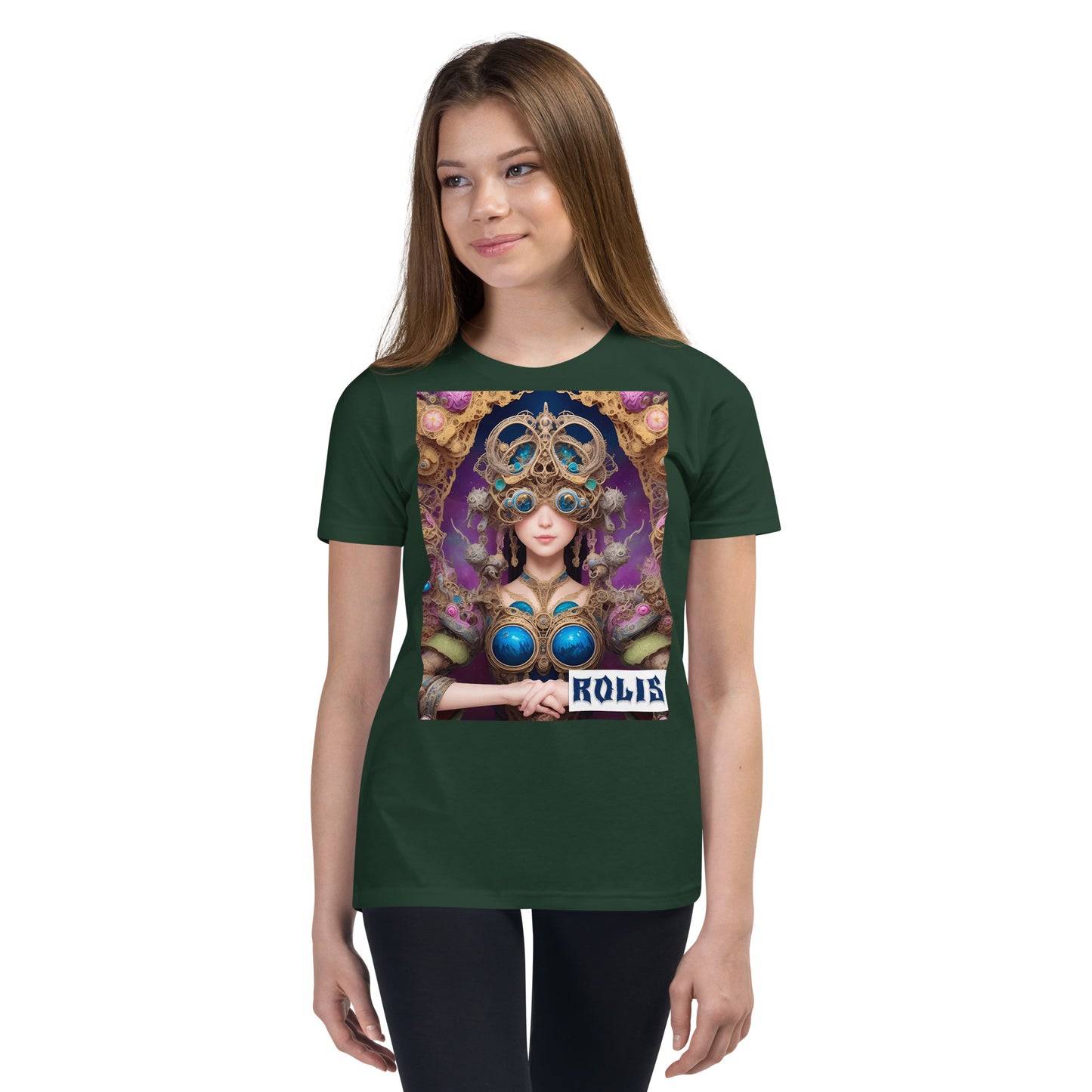 Youth Short Sleeve T-Shirt. Collection - ROLIS, Design - ANDRBEL STUDIO