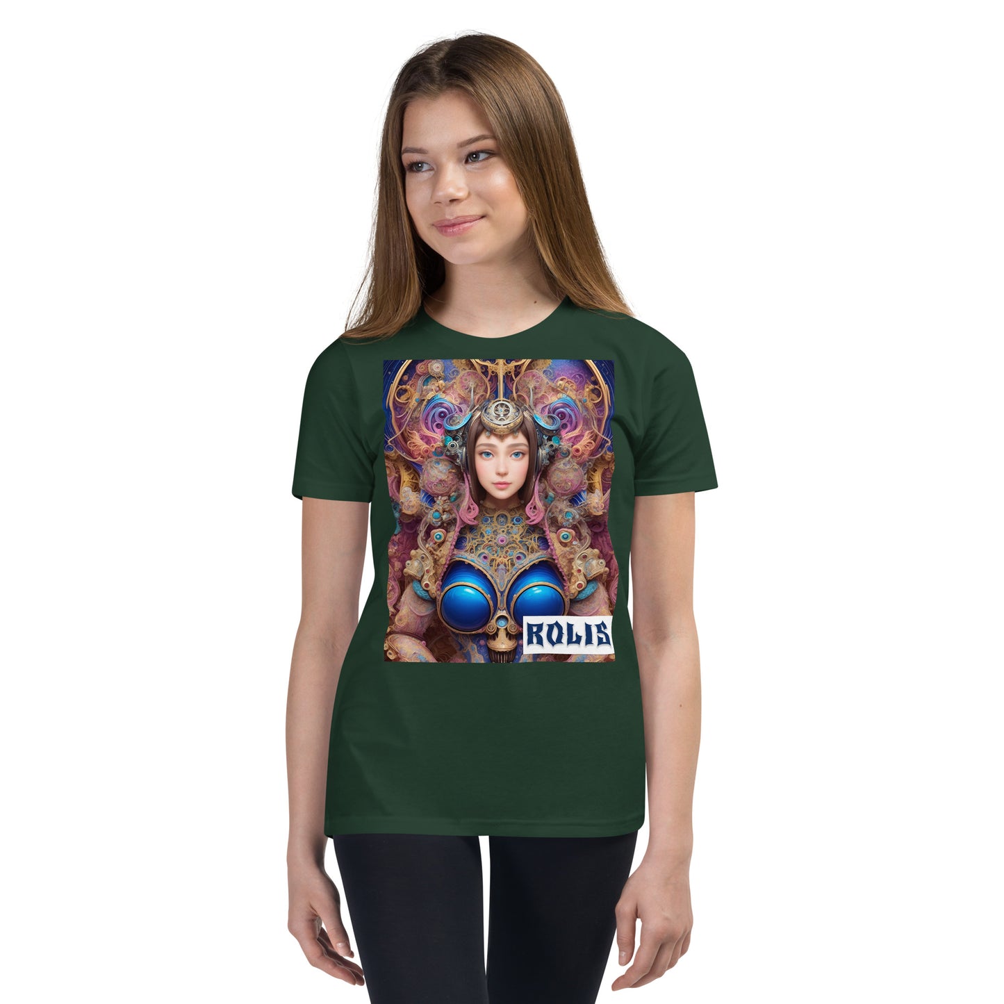 Youth Short Sleeve T-Shirt. Collection - ROLIS, Design - ANDRBEL STUDIO