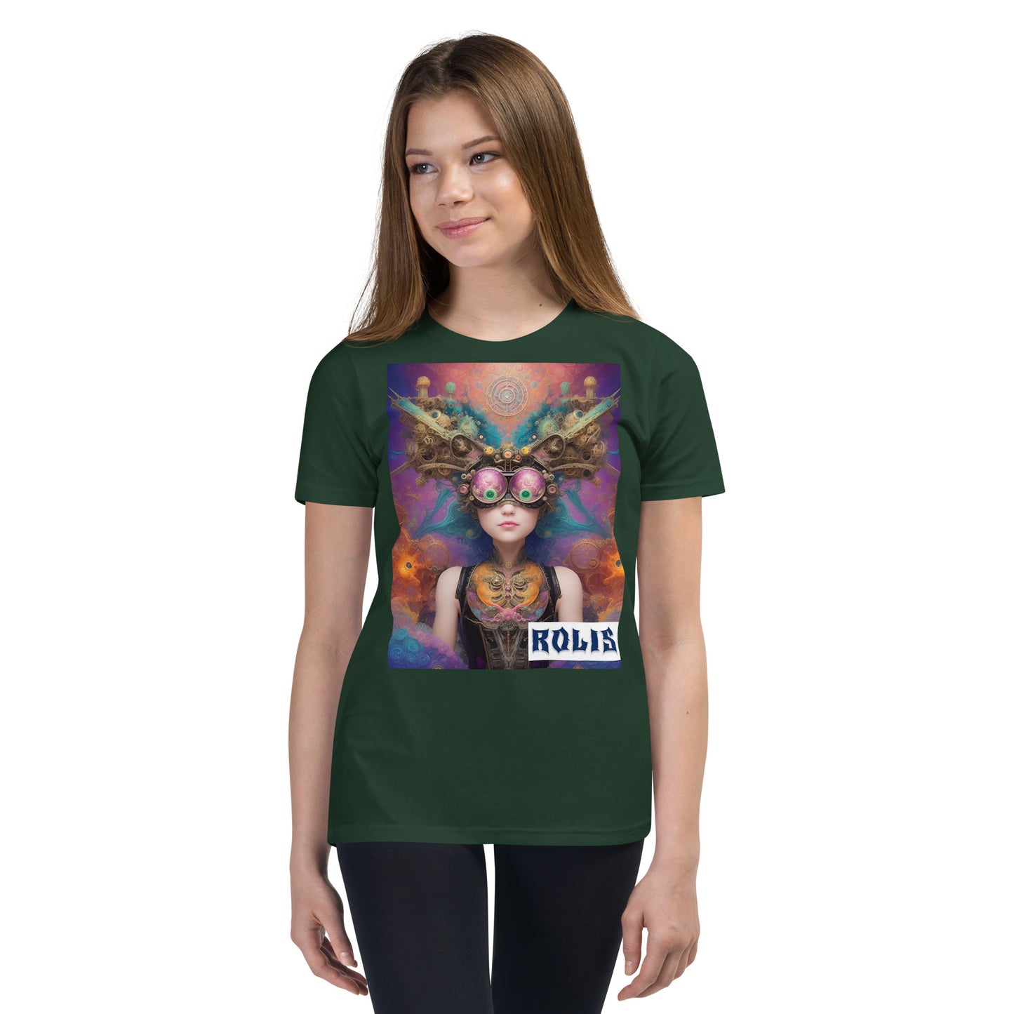 Youth Short Sleeve T-Shirt. Collection - ROLIS, Design - ANDRBEL STUDIO