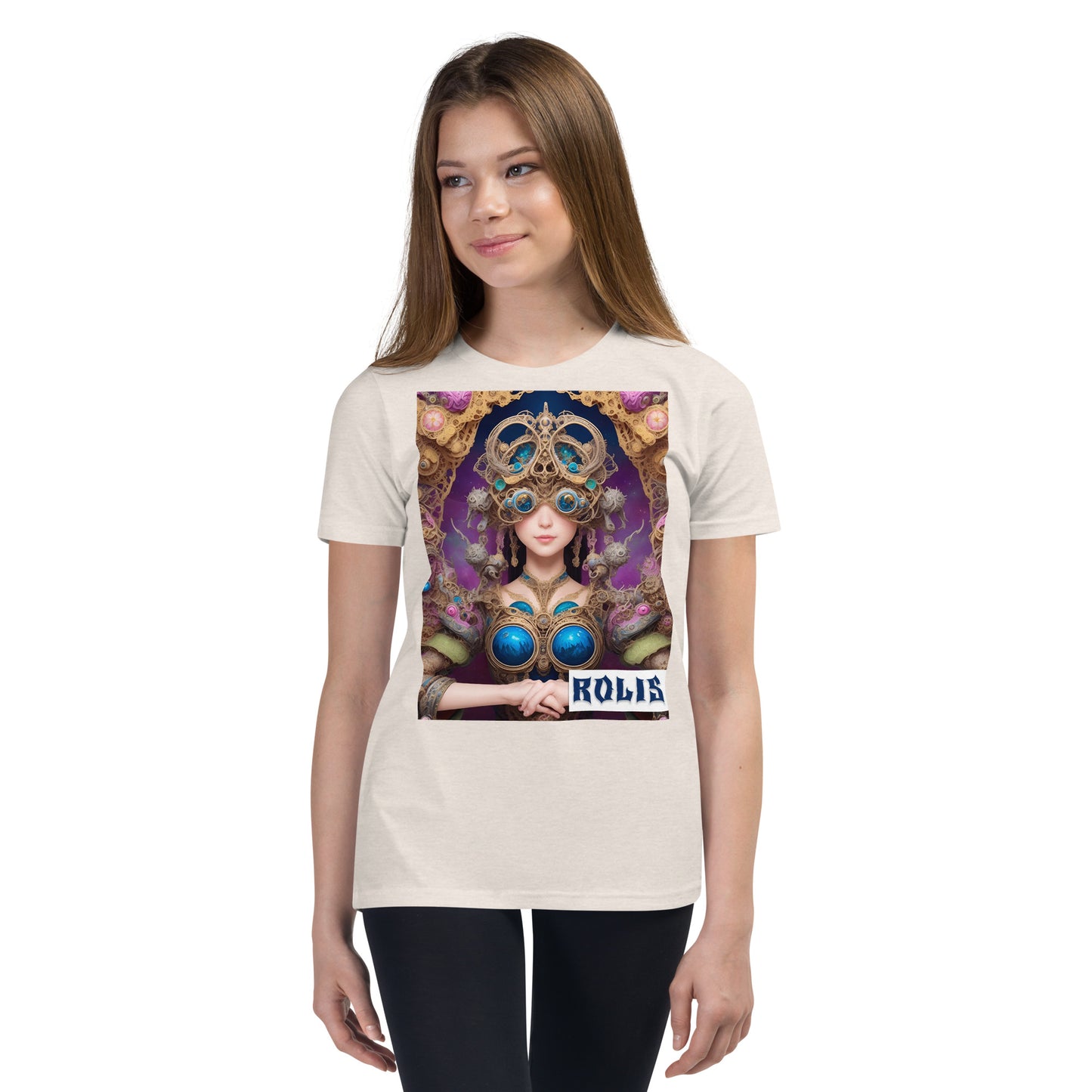 Youth Short Sleeve T-Shirt. Collection - ROLIS, Design - ANDRBEL STUDIO
