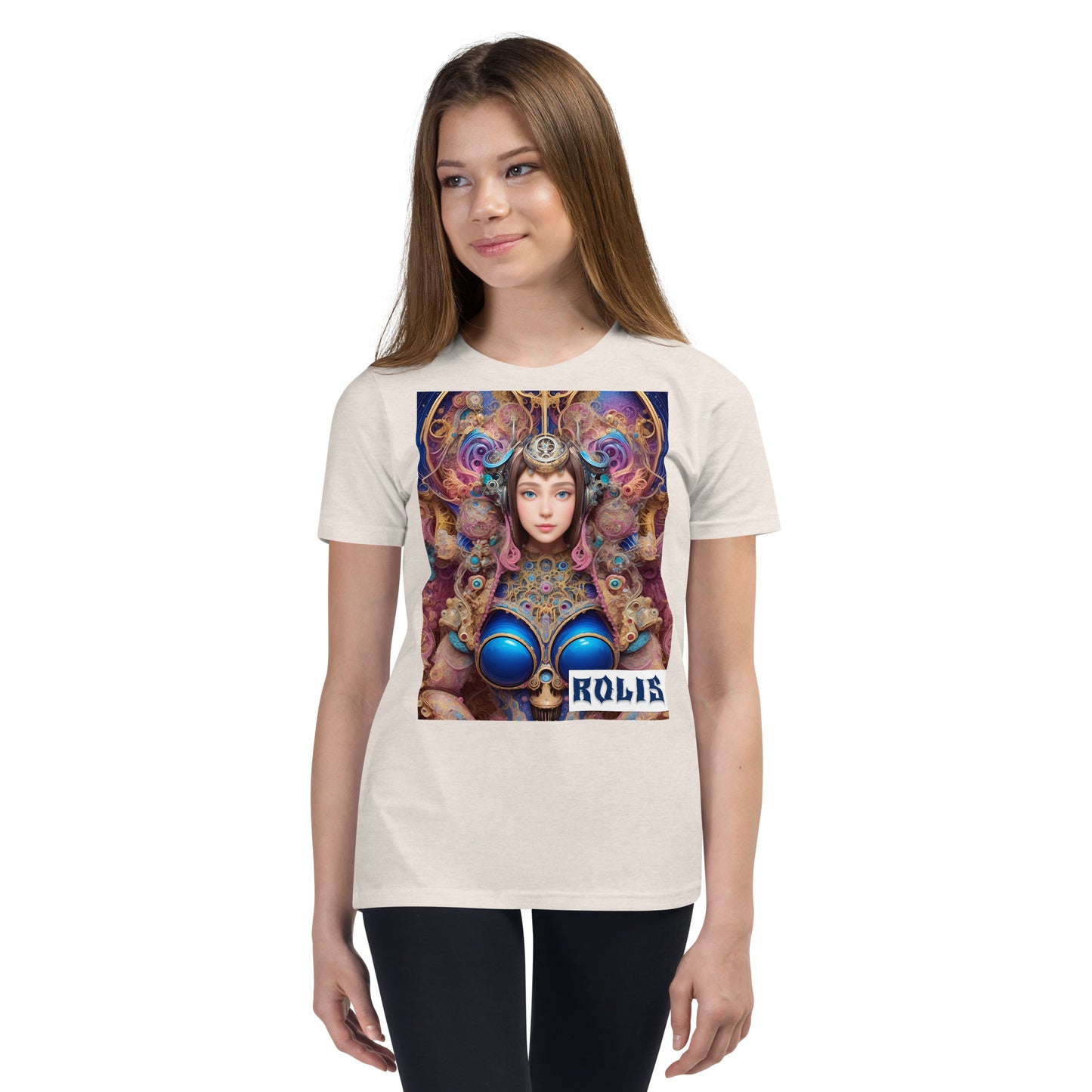 Youth Short Sleeve T-Shirt. Collection - ROLIS, Design - ANDRBEL STUDIO