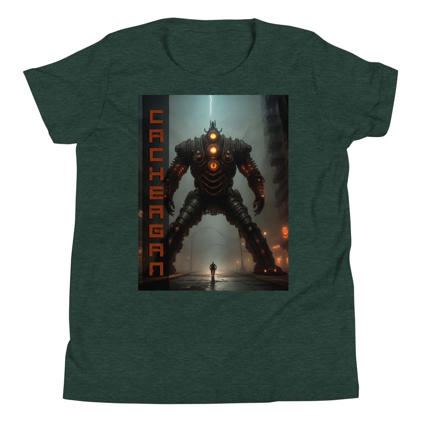 T-shirt a maniche corte per ragazzi. Collezione - Cachergan, Design - ANDRBEL STUDIO