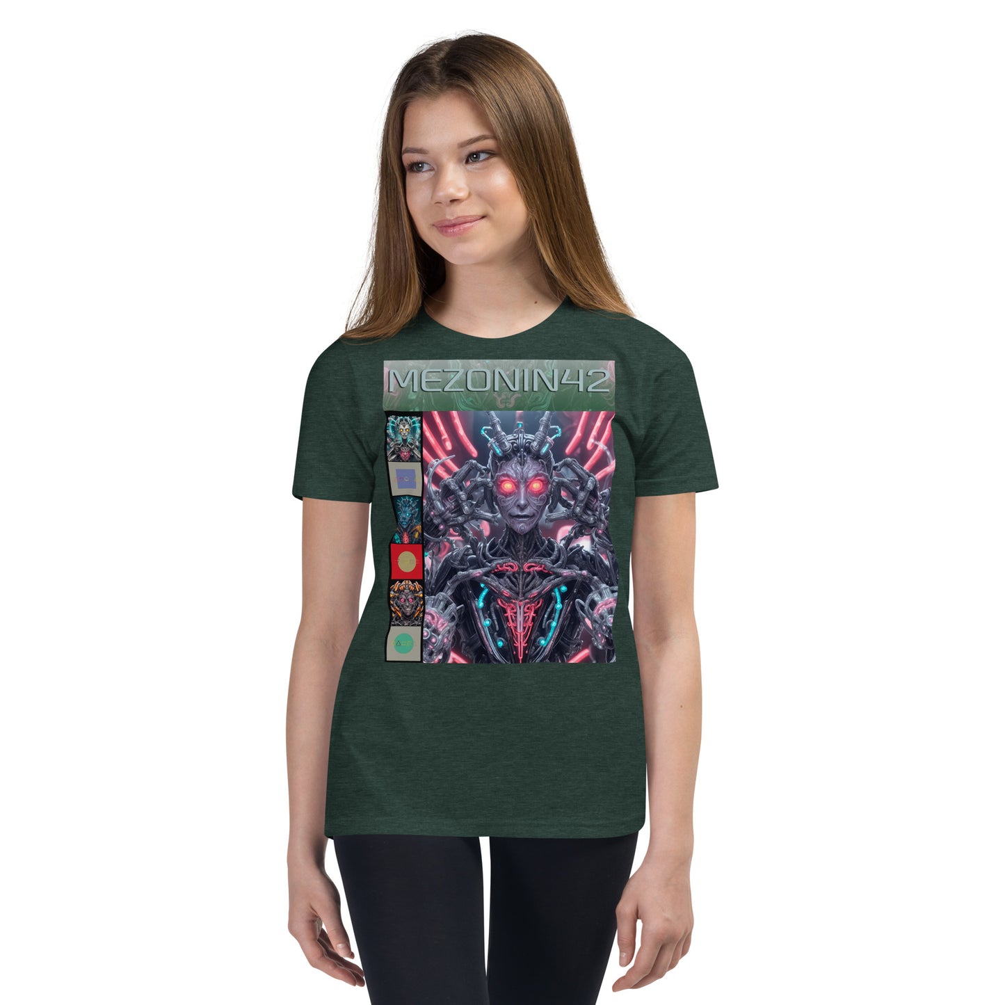 Youth Short Sleeve T-Shirt. Collection - MEZONIN 42, Design - ANDRBEL STUDIO