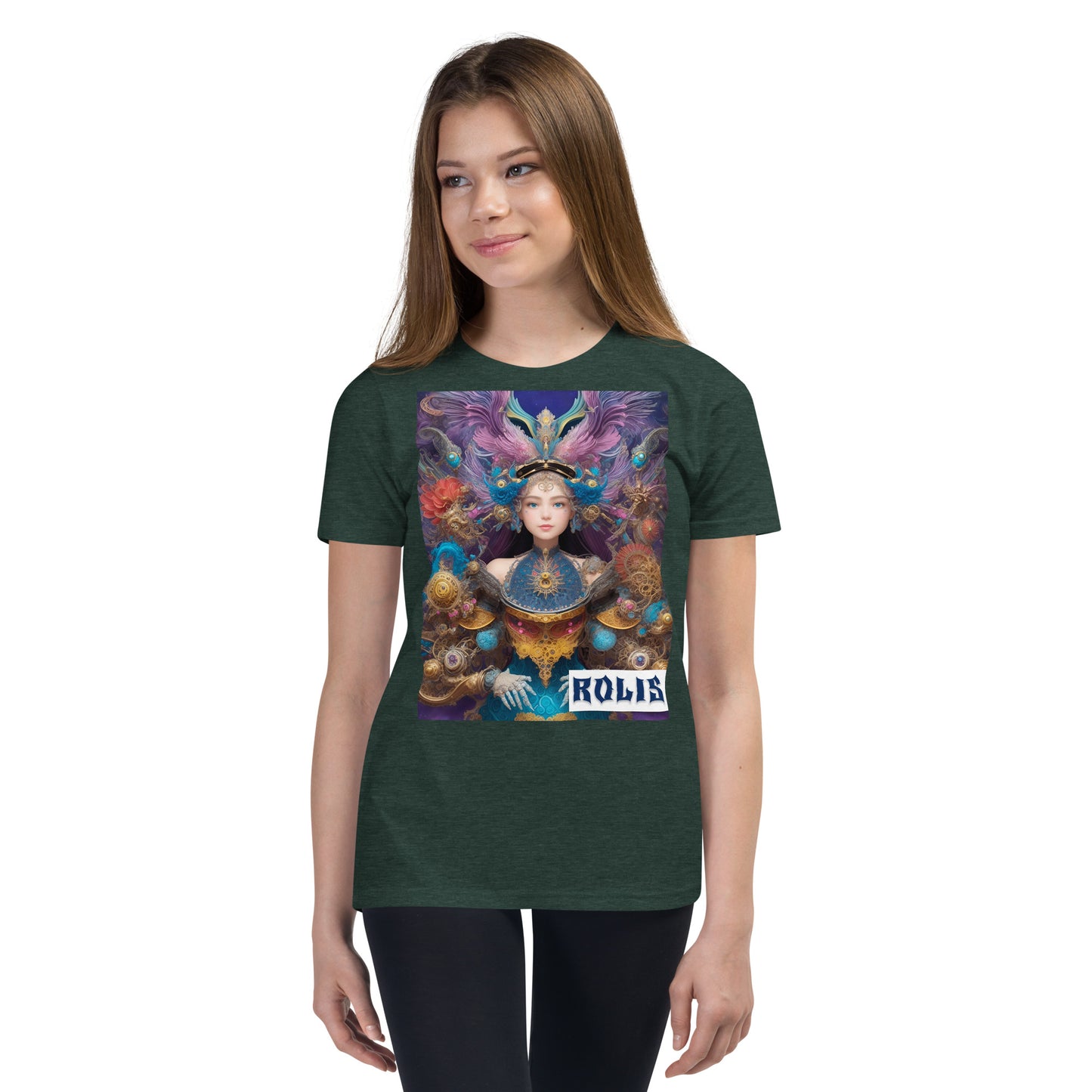 Youth Short Sleeve T-Shirt. Collection - ROLIS, Design - ANDRBEL STUDIO