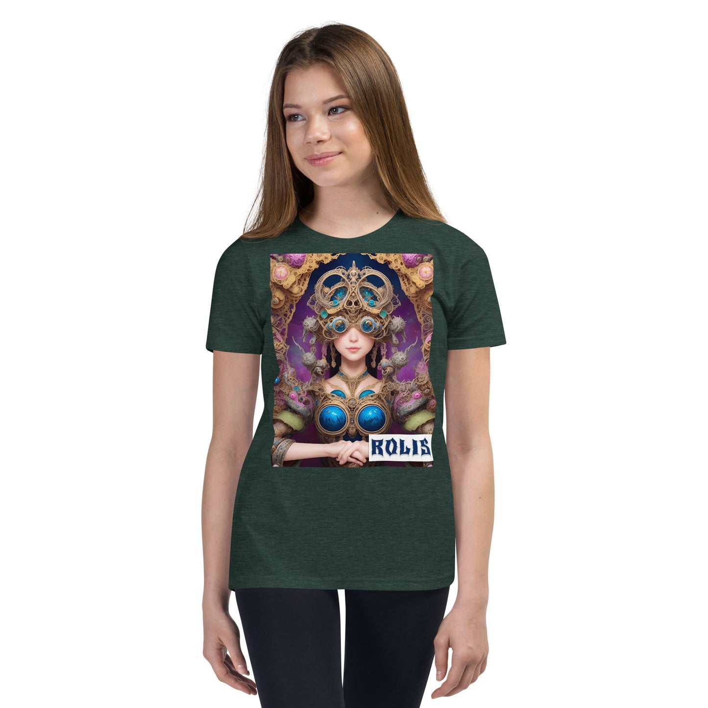 Youth Short Sleeve T-Shirt. Collection - ROLIS, Design - ANDRBEL STUDIO