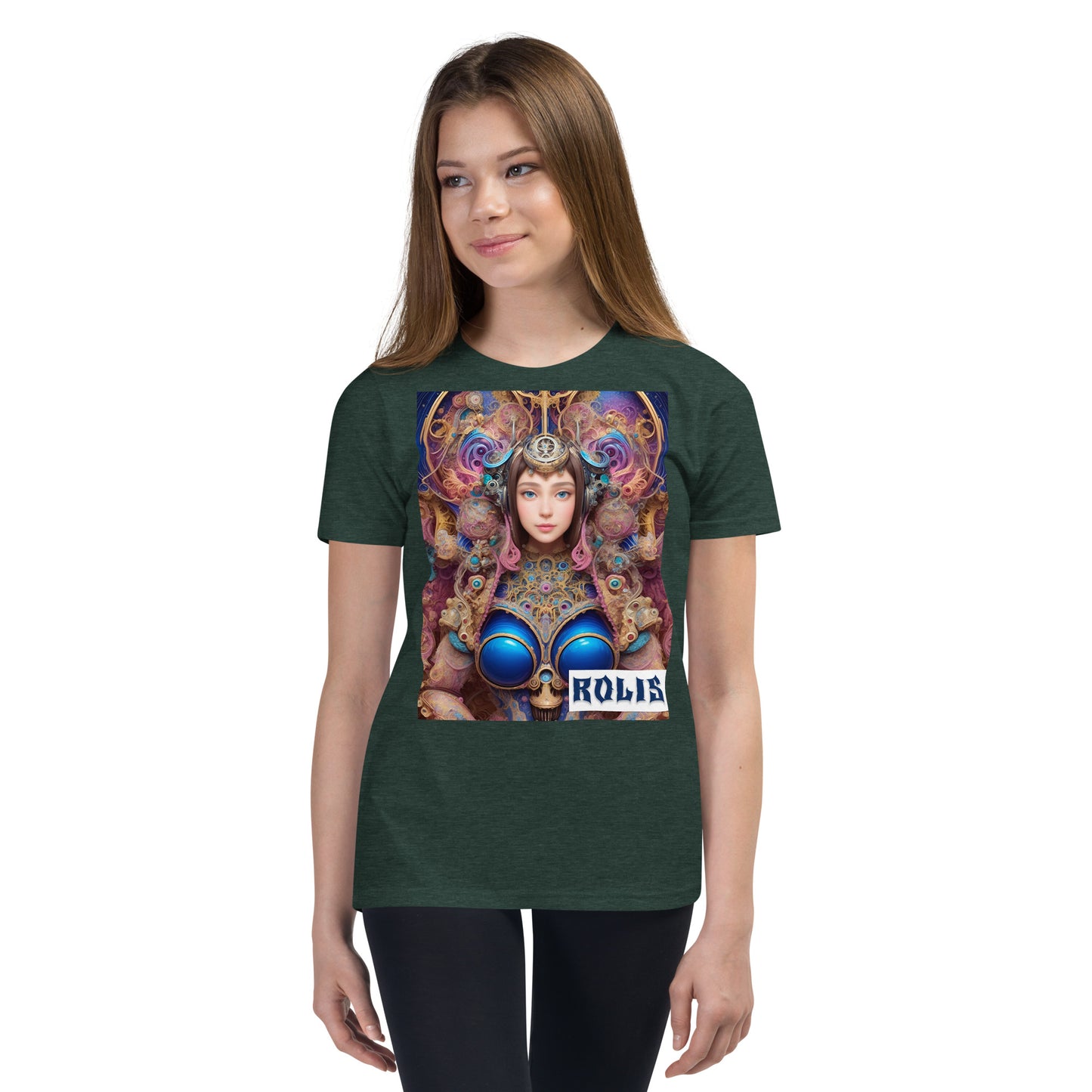 Youth Short Sleeve T-Shirt. Collection - ROLIS, Design - ANDRBEL STUDIO