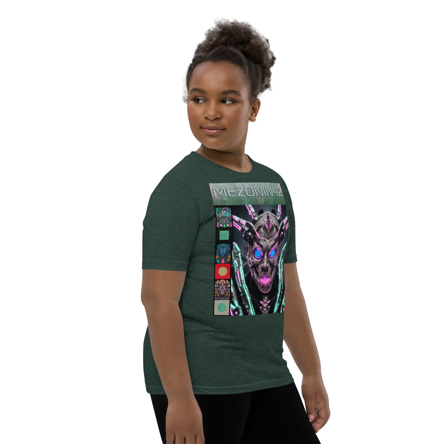 Youth Short Sleeve T-Shirt. Collection - MEZONIN 42, Design - ANDRBEL STUDIO