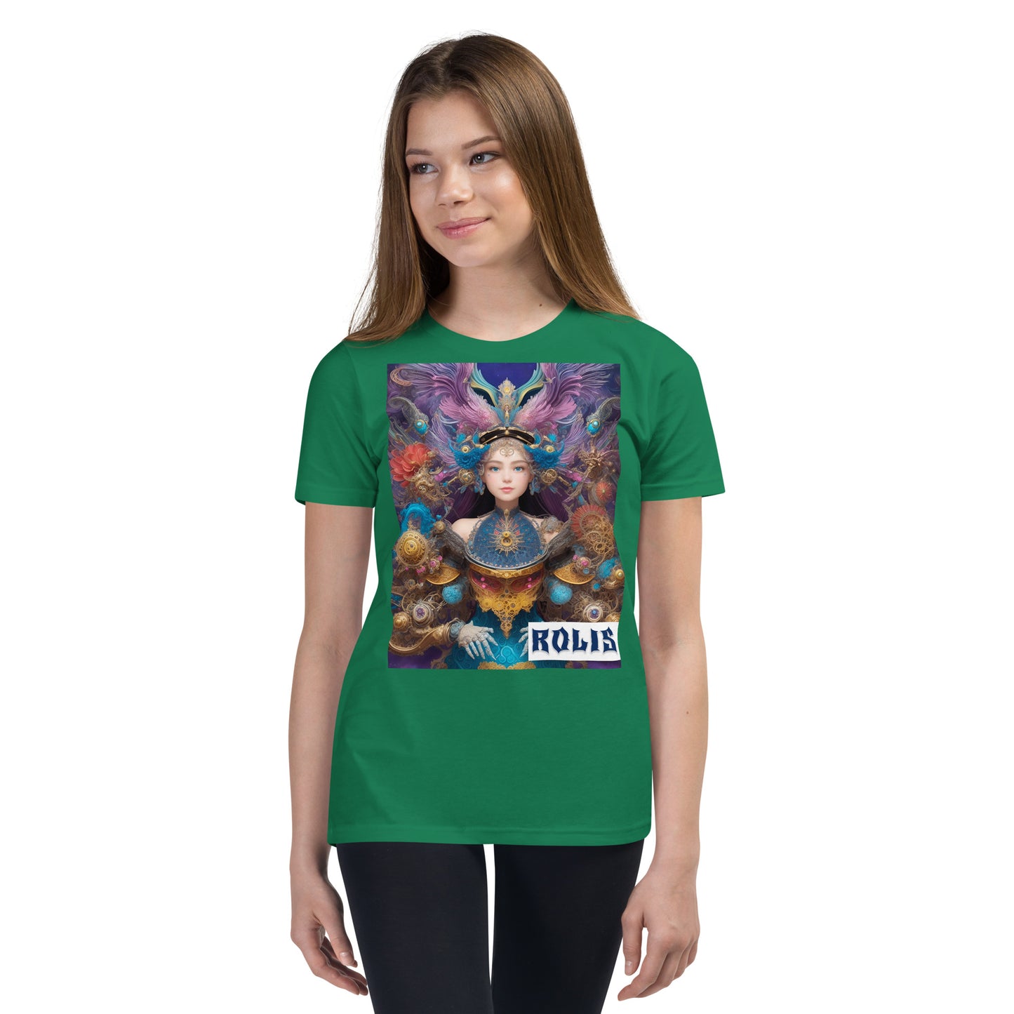 Youth Short Sleeve T-Shirt. Collection - ROLIS, Design - ANDRBEL STUDIO
