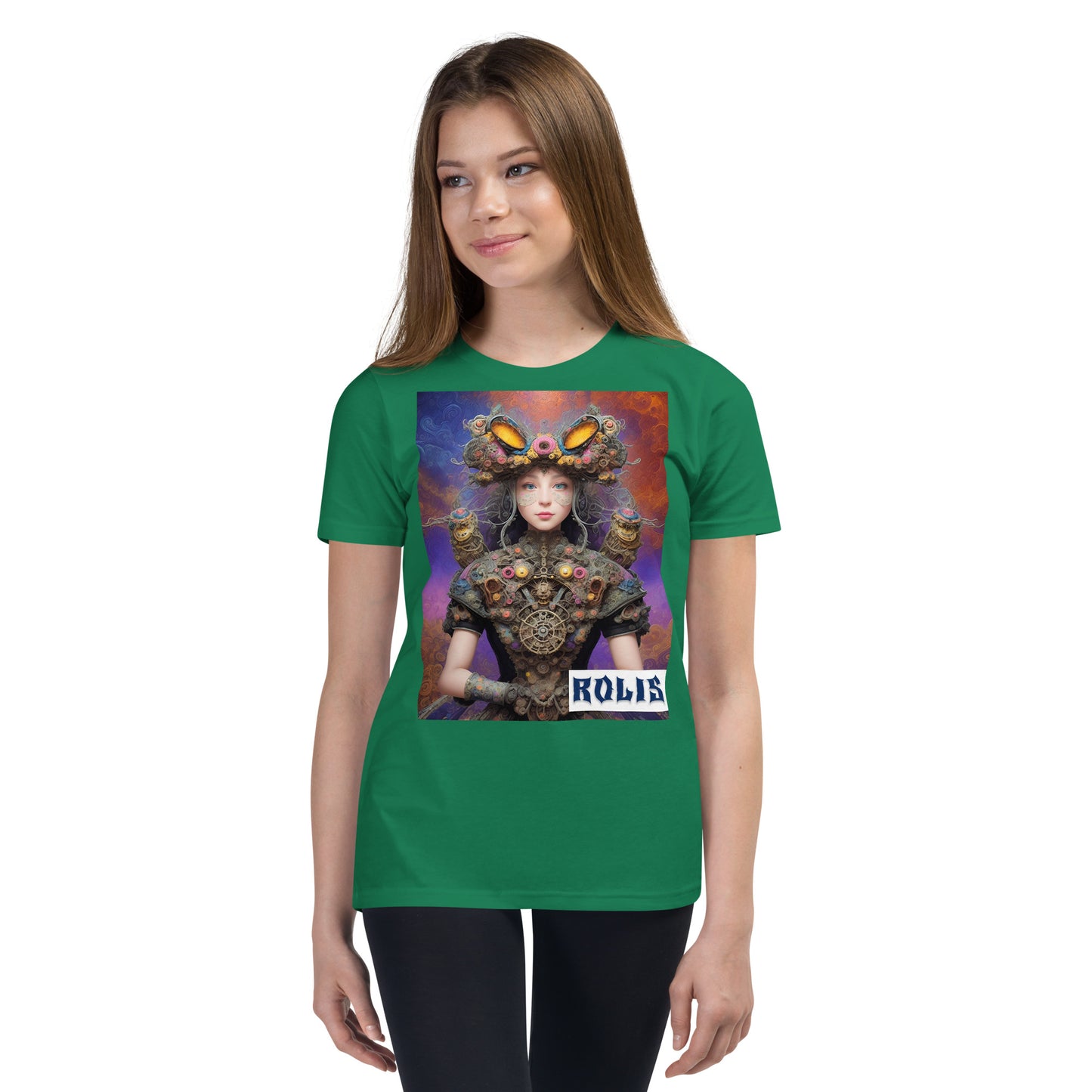 Youth Short Sleeve T-Shirt. Collection - ROLIS, Design - ANDRBEL STUDIO