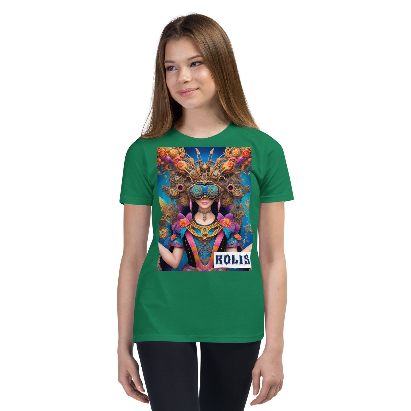 Youth Short Sleeve T-Shirt. Collection - ROLIS, Design - ANDRBEL STUDIO