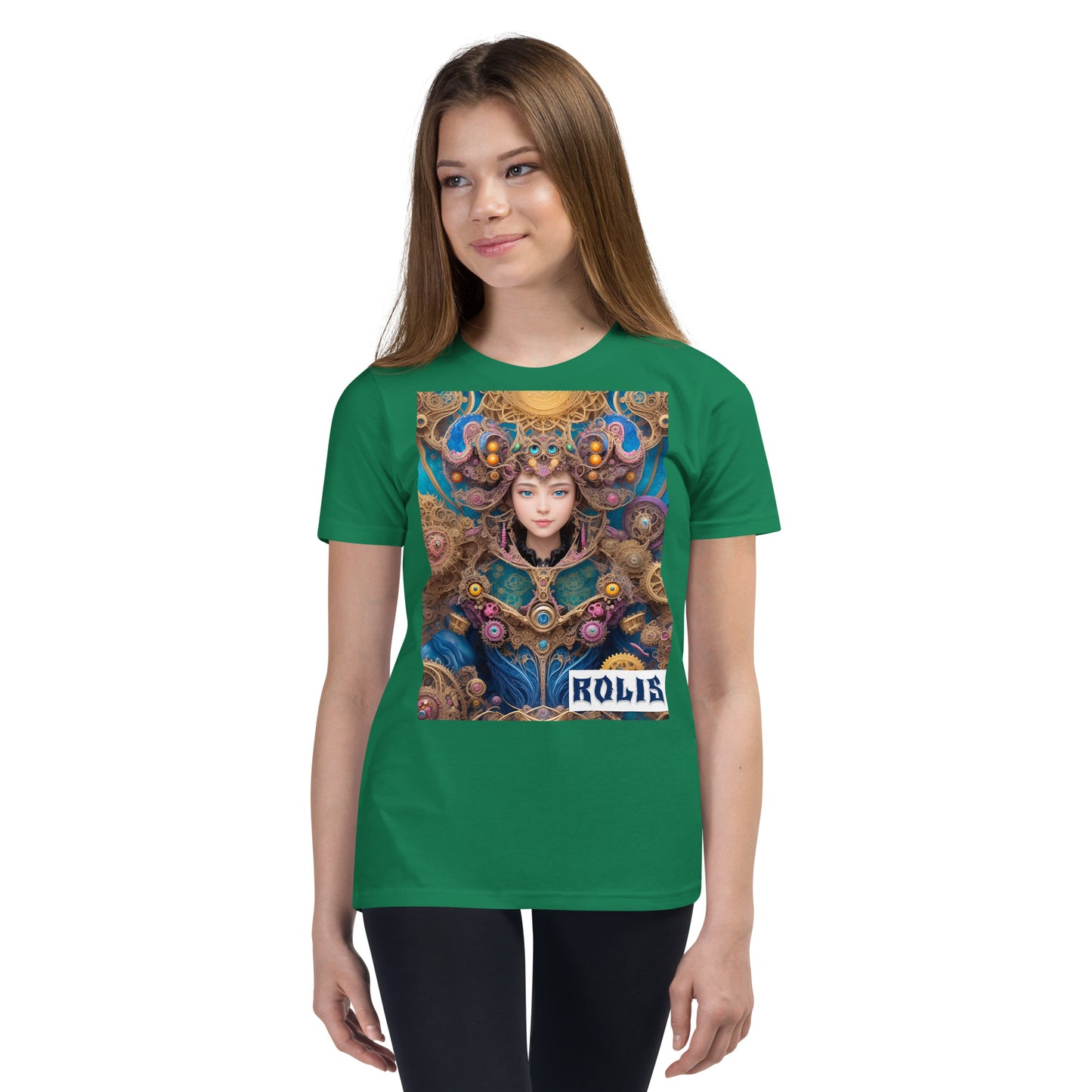 Youth Short Sleeve T-Shirt. Collection - ROLIS, Design - ANDRBEL STUDIO