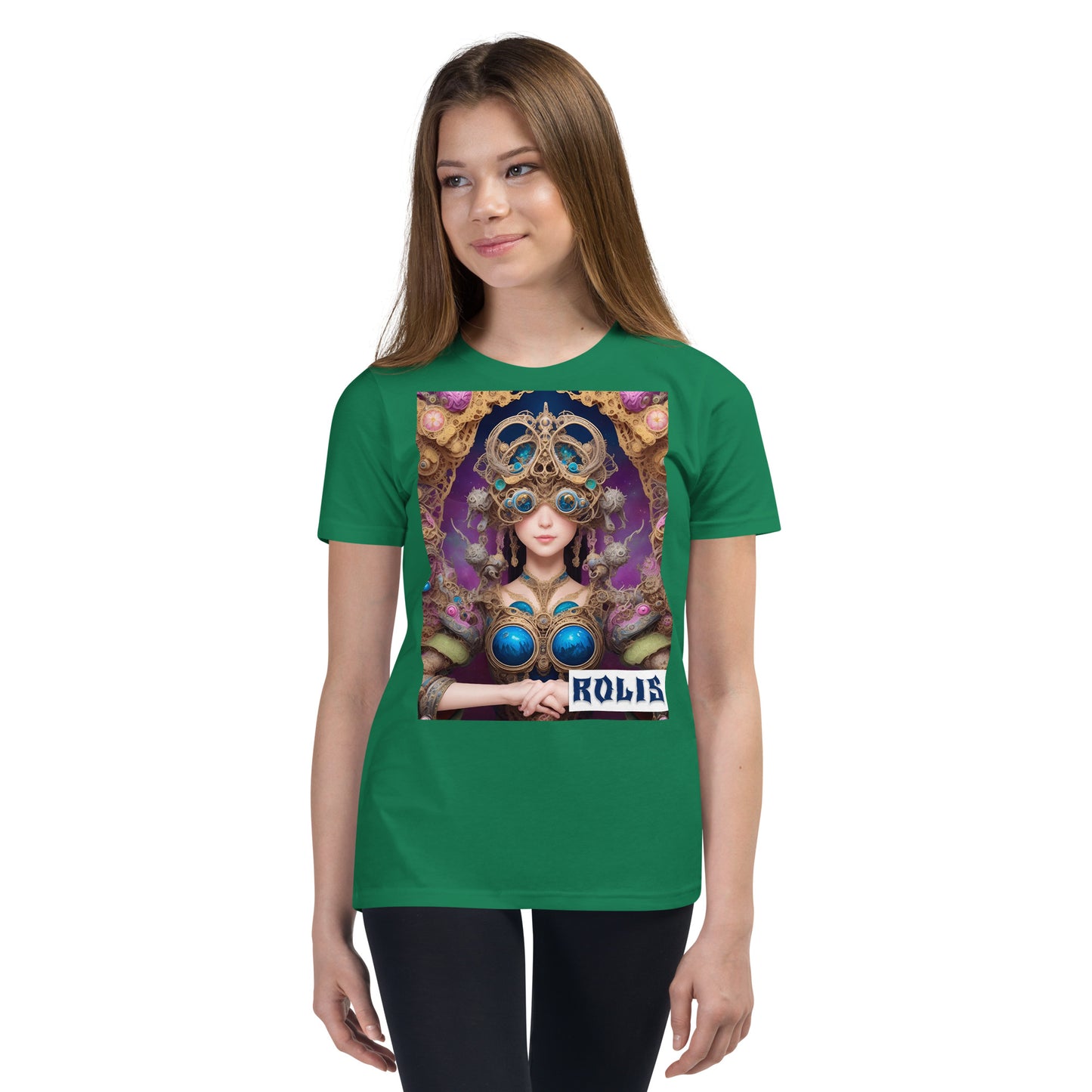 Youth Short Sleeve T-Shirt. Collection - ROLIS, Design - ANDRBEL STUDIO