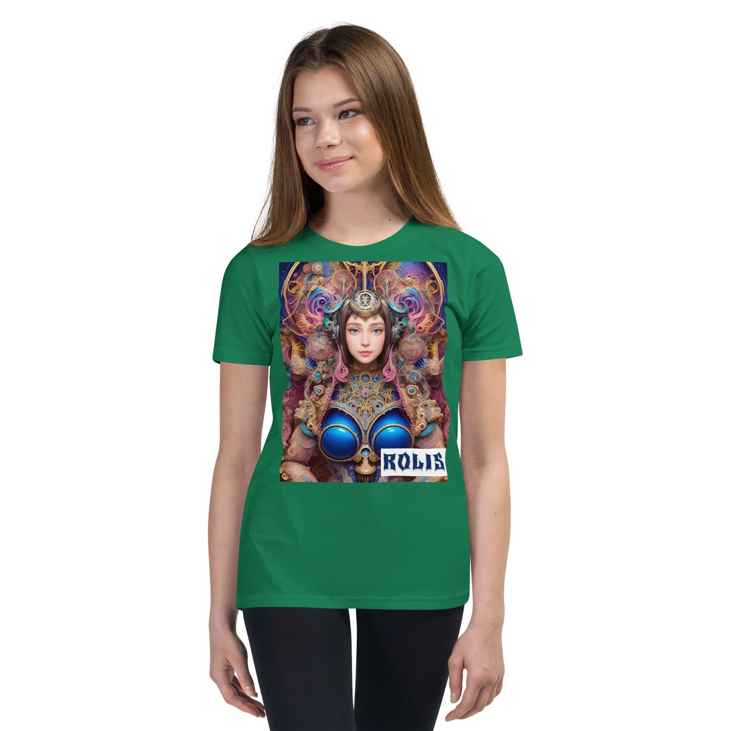 Youth Short Sleeve T-Shirt. Collection - ROLIS, Design - ANDRBEL STUDIO