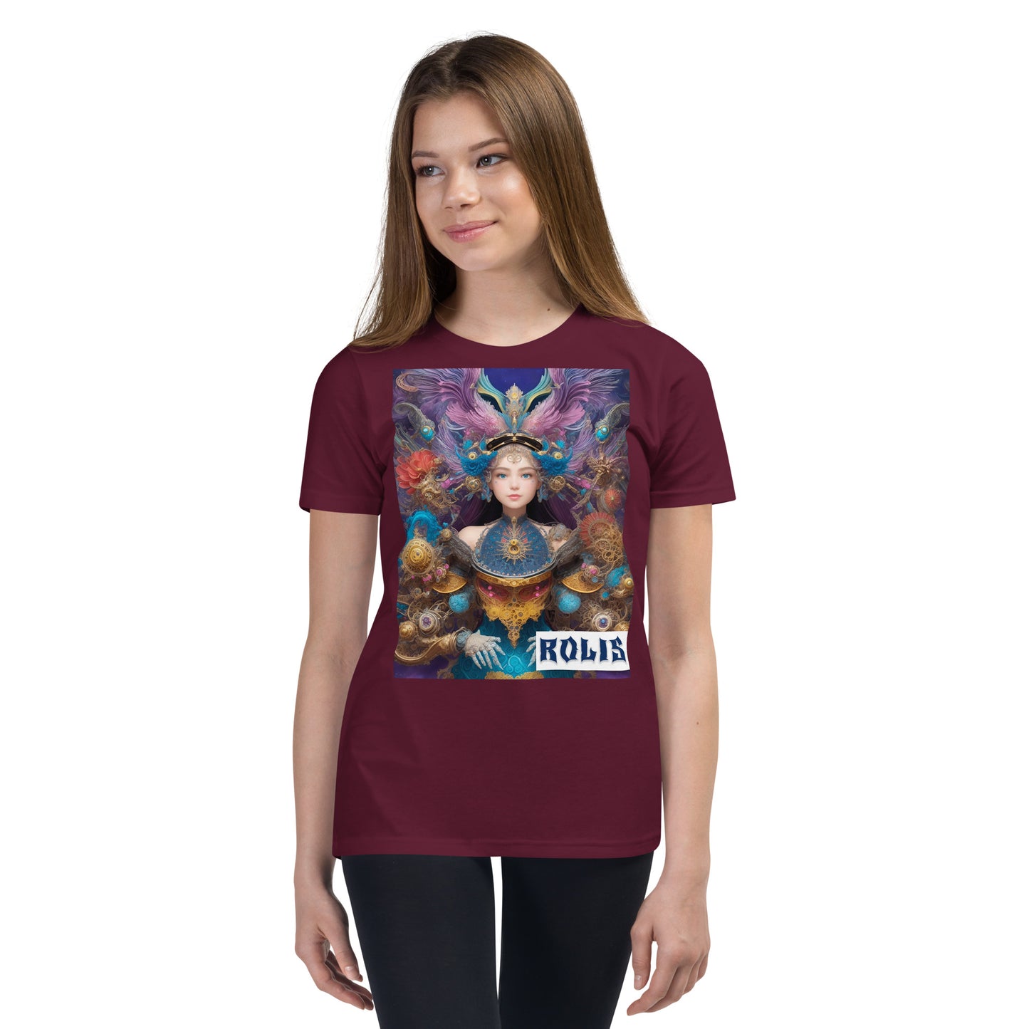 Youth Short Sleeve T-Shirt. Collection - ROLIS, Design - ANDRBEL STUDIO