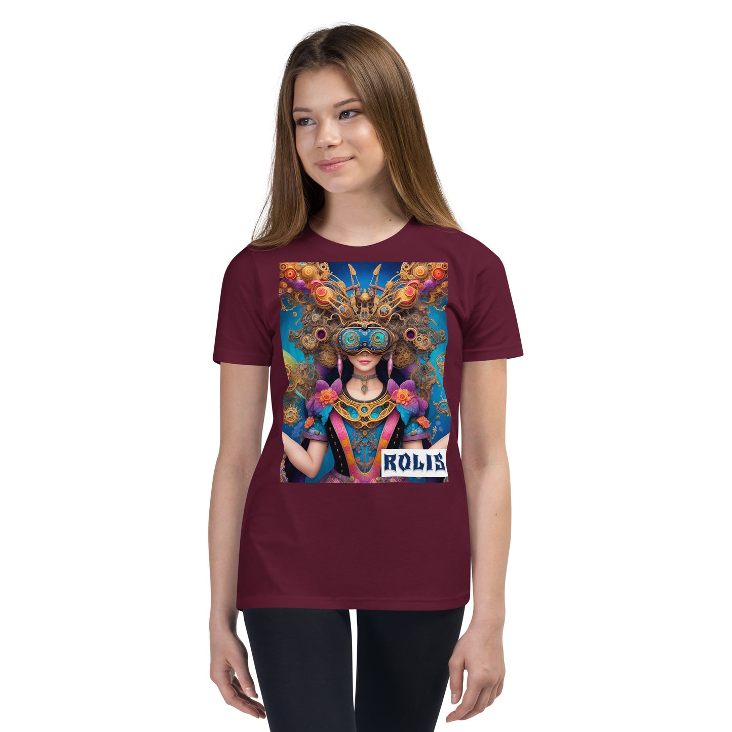 Youth Short Sleeve T-Shirt. Collection - ROLIS, Design - ANDRBEL STUDIO