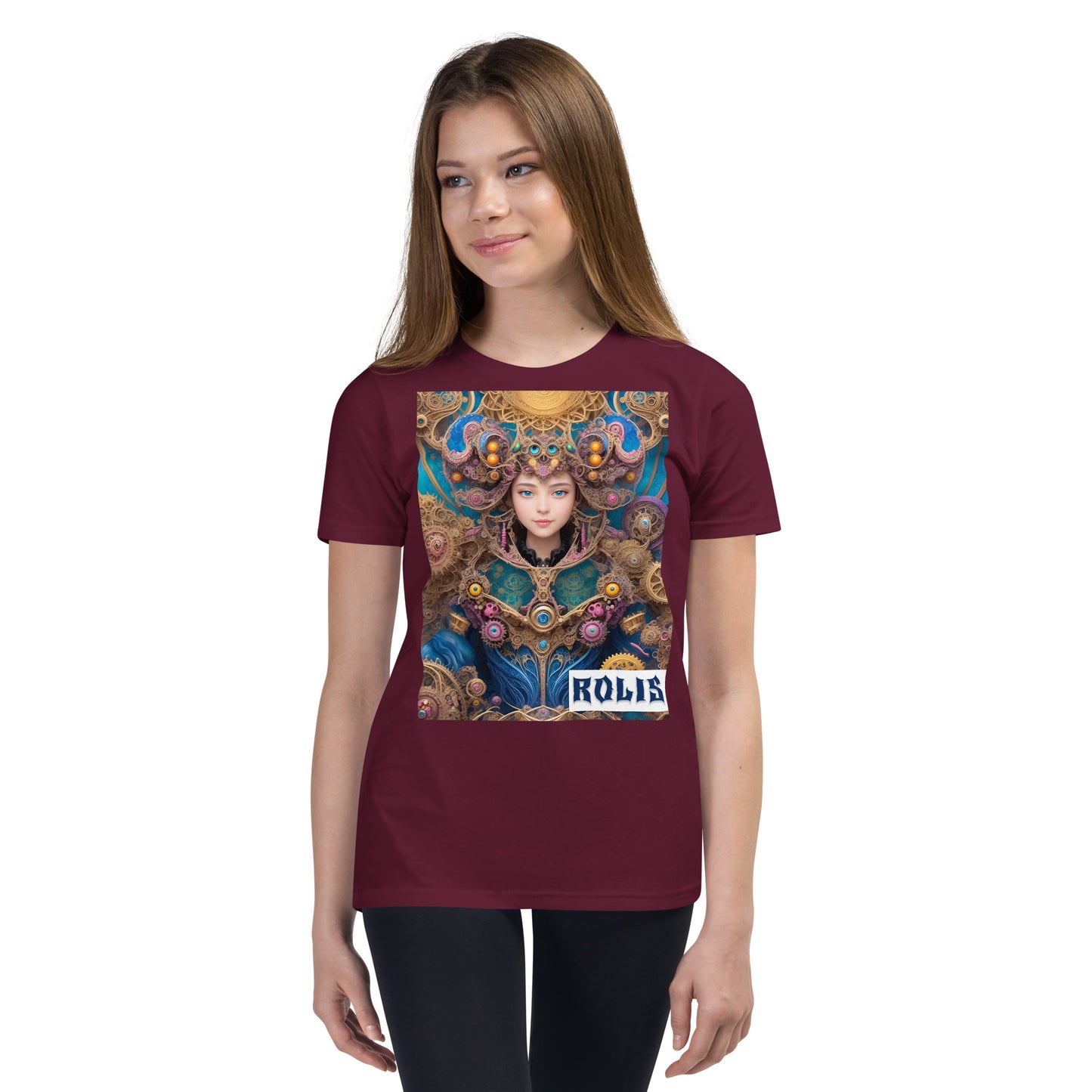 Youth Short Sleeve T-Shirt. Collection - ROLIS, Design - ANDRBEL STUDIO