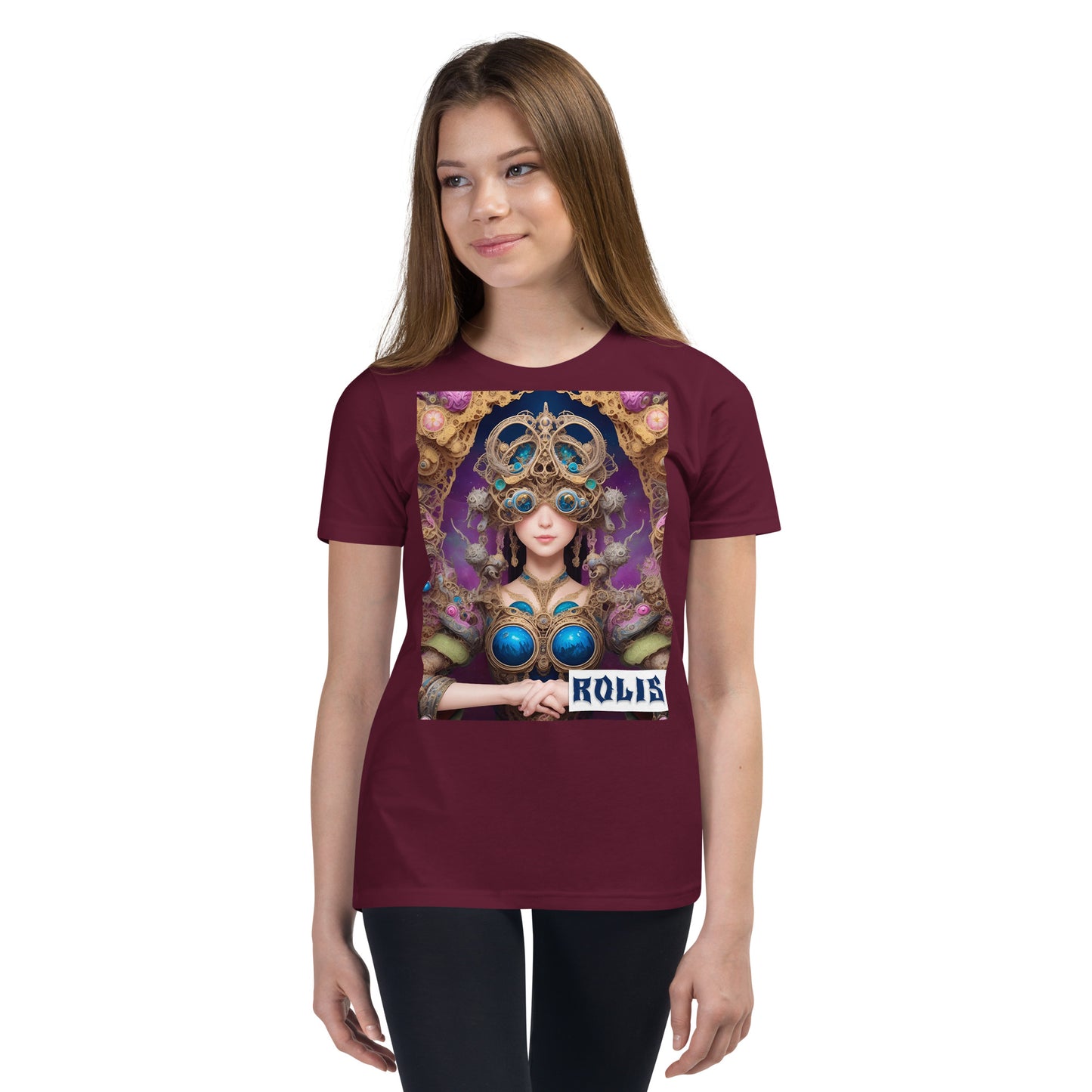 Youth Short Sleeve T-Shirt. Collection - ROLIS, Design - ANDRBEL STUDIO
