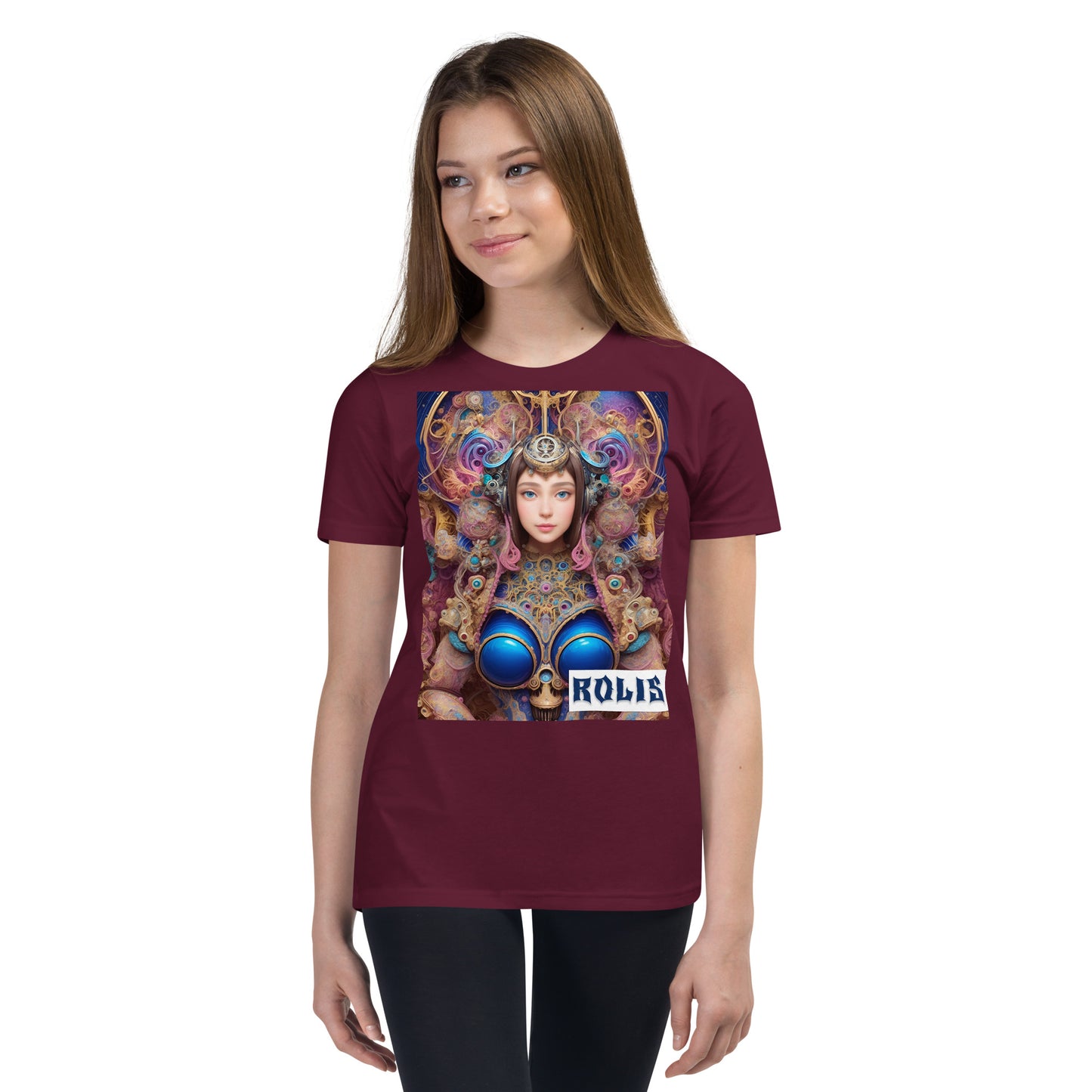 Youth Short Sleeve T-Shirt. Collection - ROLIS, Design - ANDRBEL STUDIO