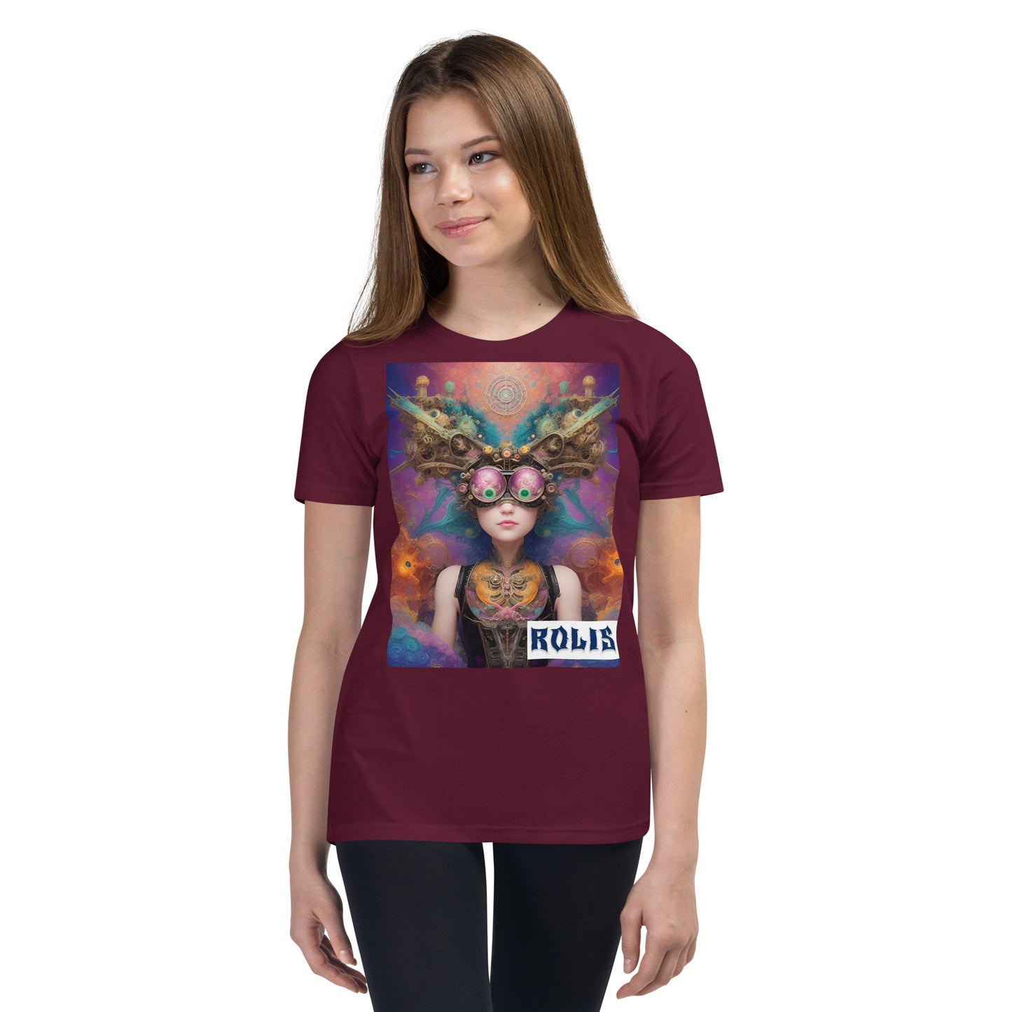 Youth Short Sleeve T-Shirt. Collection - ROLIS, Design - ANDRBEL STUDIO