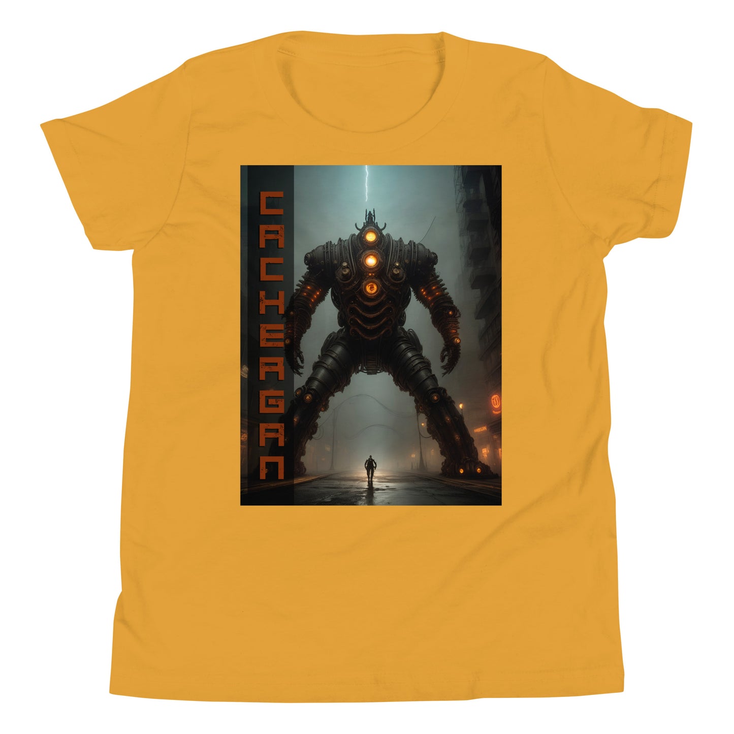 T-shirt a maniche corte per ragazzi. Collezione - Cachergan, Design - ANDRBEL STUDIO