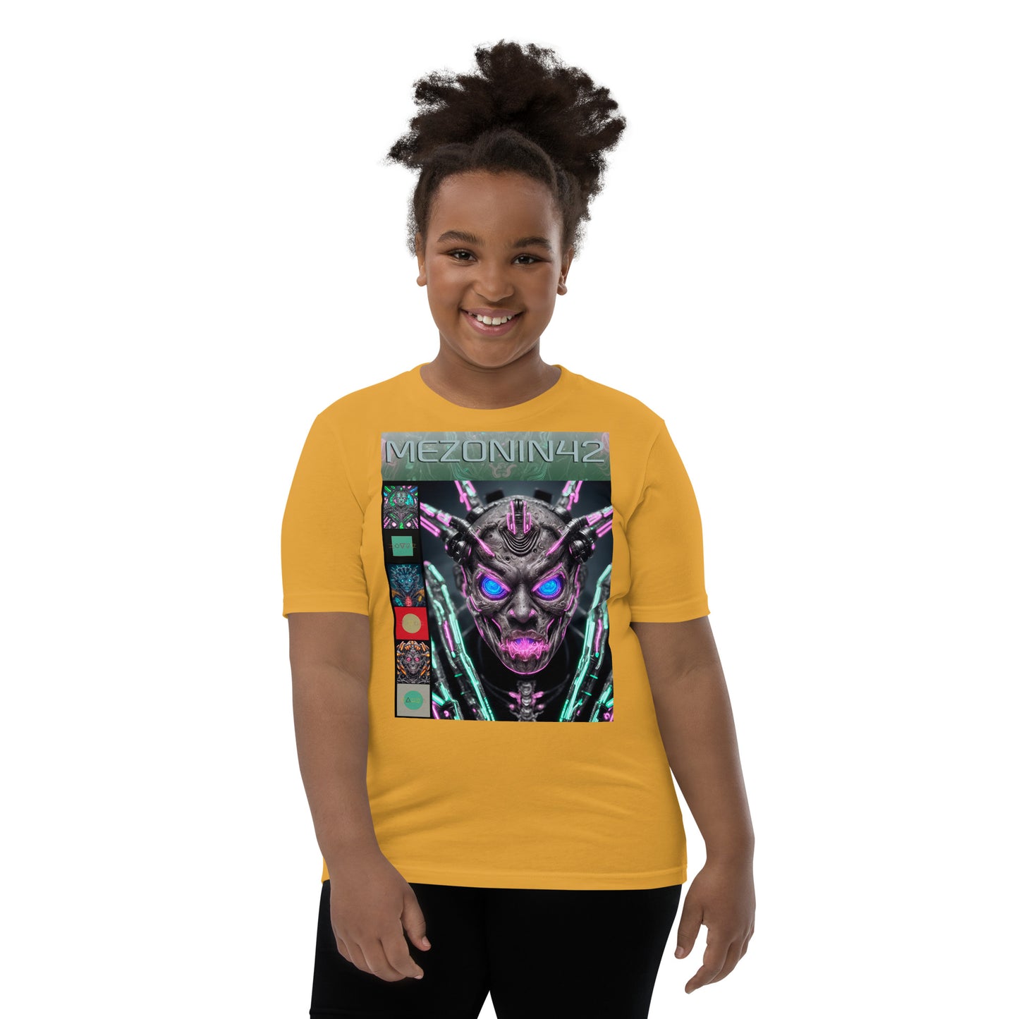Youth Short Sleeve T-Shirt. Collection - MEZONIN 42, Design - ANDRBEL STUDIO