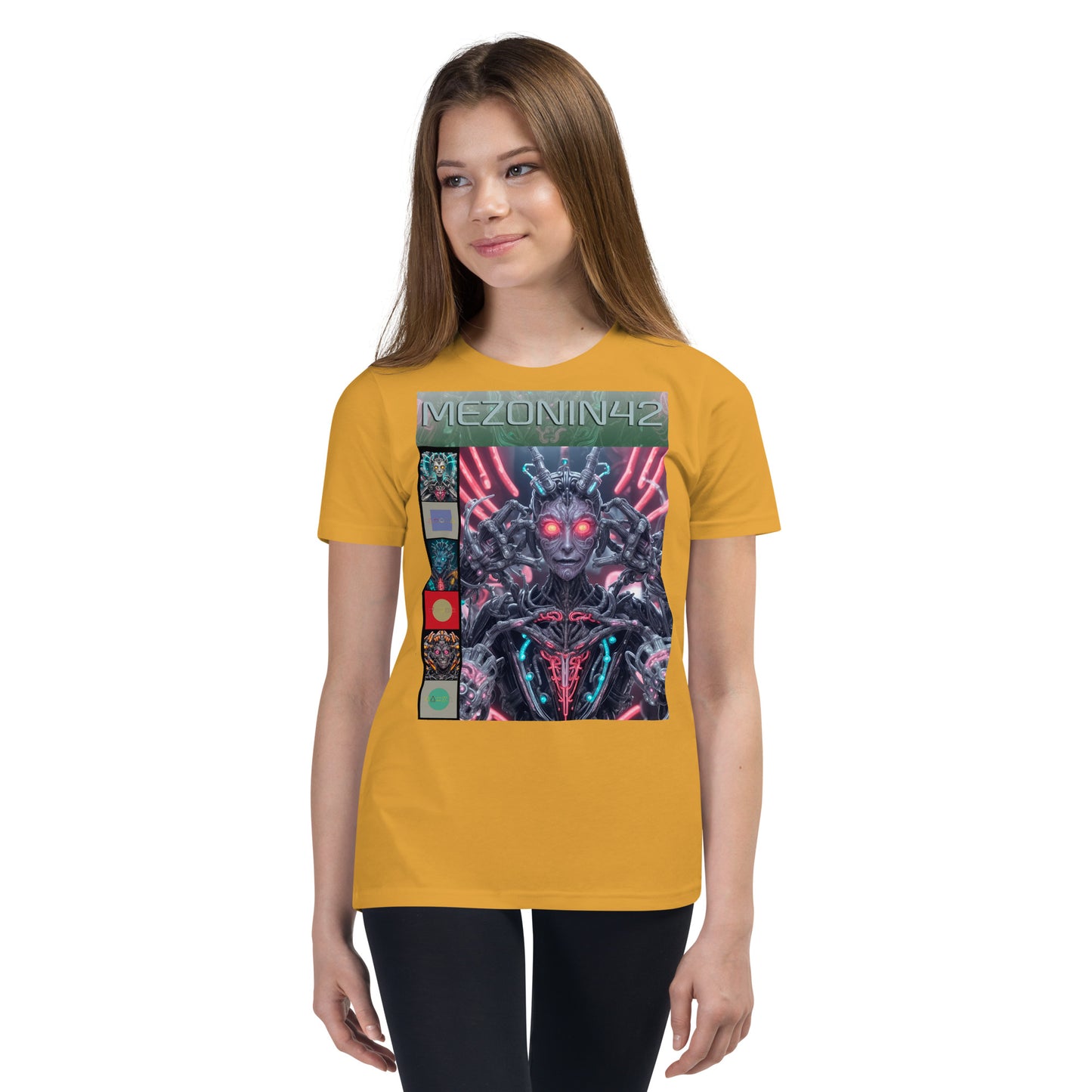 Youth Short Sleeve T-Shirt. Collection - MEZONIN 42, Design - ANDRBEL STUDIO