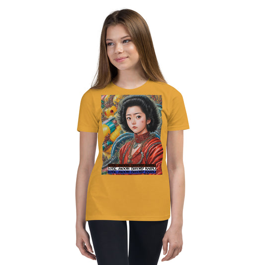 Youth Short Sleeve T-Shirt. Collection - Lost Moon Sword Kaidu, Design - ANDRBEL STUDIO