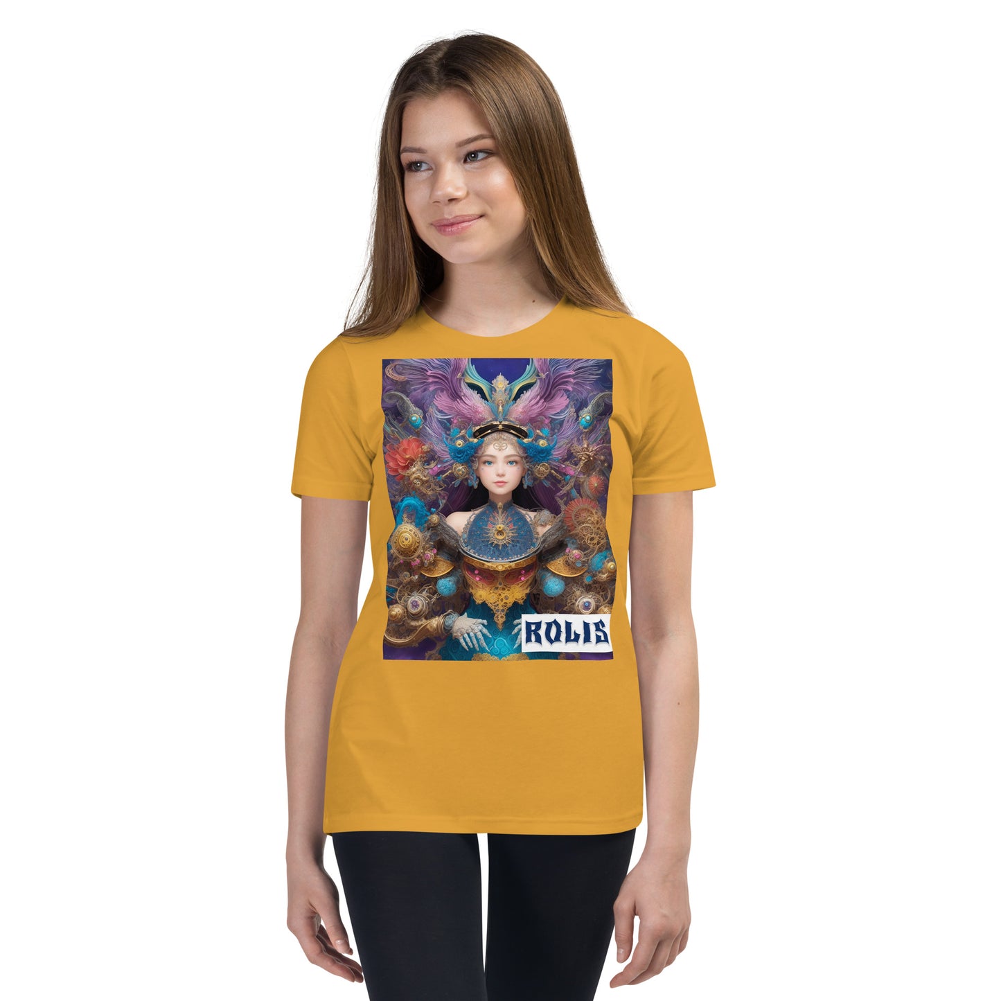 Youth Short Sleeve T-Shirt. Collection - ROLIS, Design - ANDRBEL STUDIO
