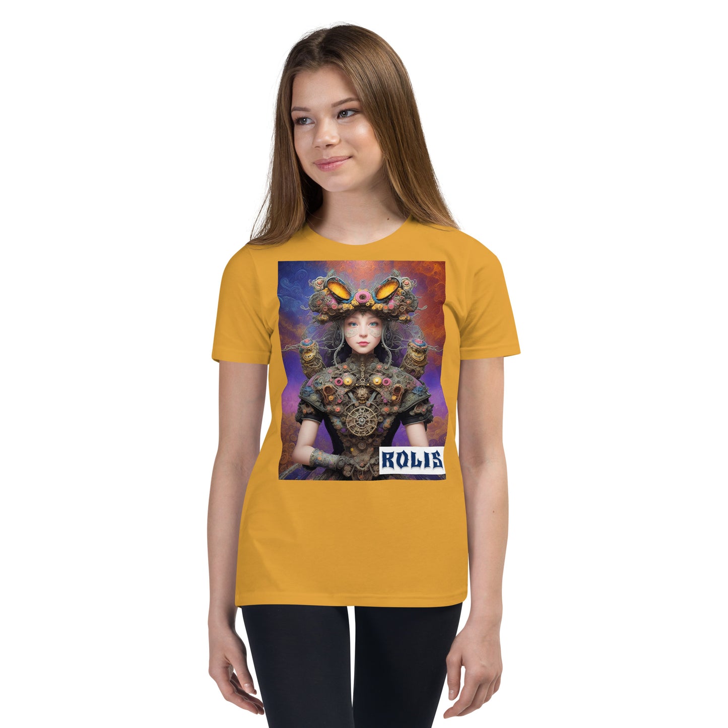 Youth Short Sleeve T-Shirt. Collection - ROLIS, Design - ANDRBEL STUDIO